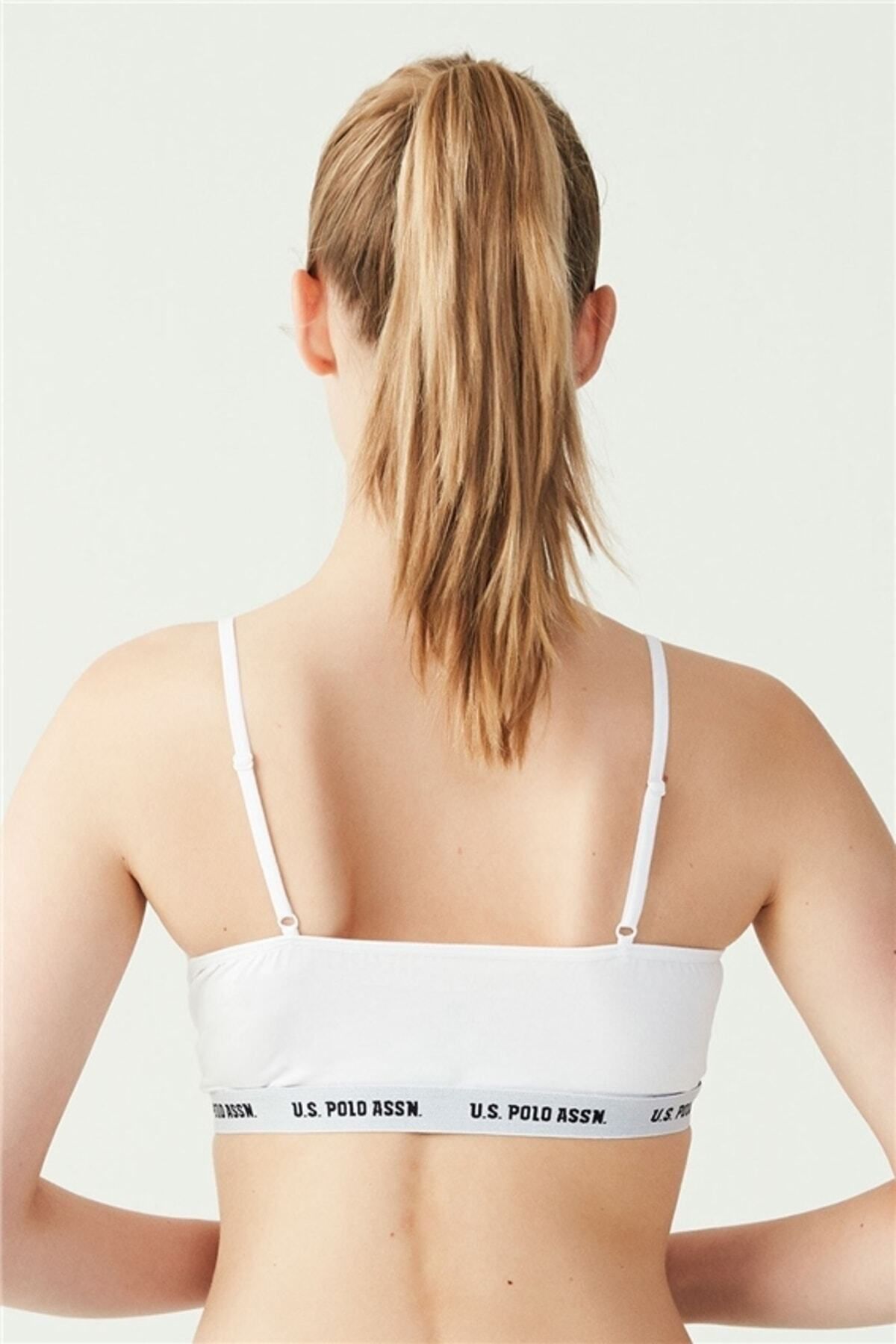 U.S. Polo Assn.-Дамско бюстие с бяло покритие U.s 01.66116 4