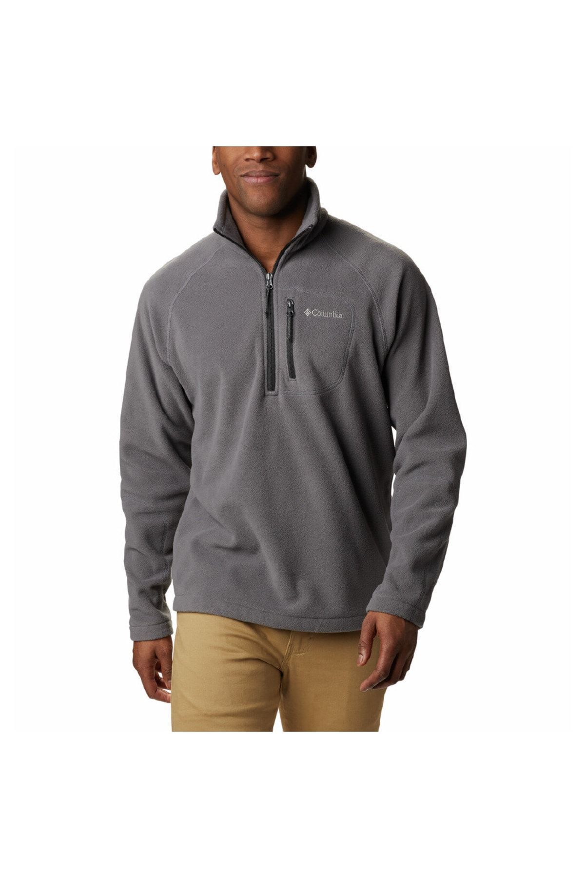 Columbia Athletic Logo Quarter Zip Pullover