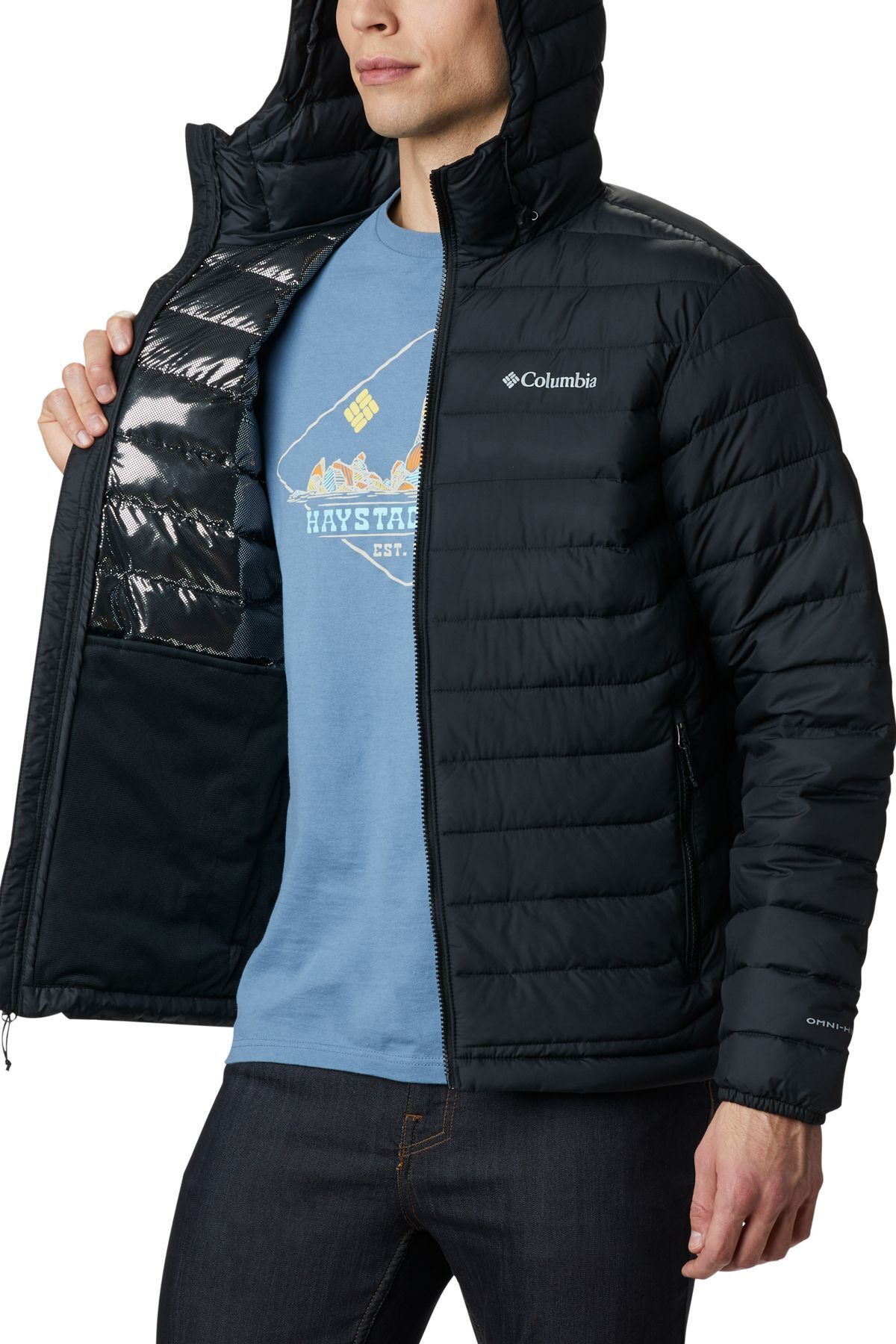 Columbia Powder Lite Erkek Mont Kap onlu Hooded Jacket Yorumlar
