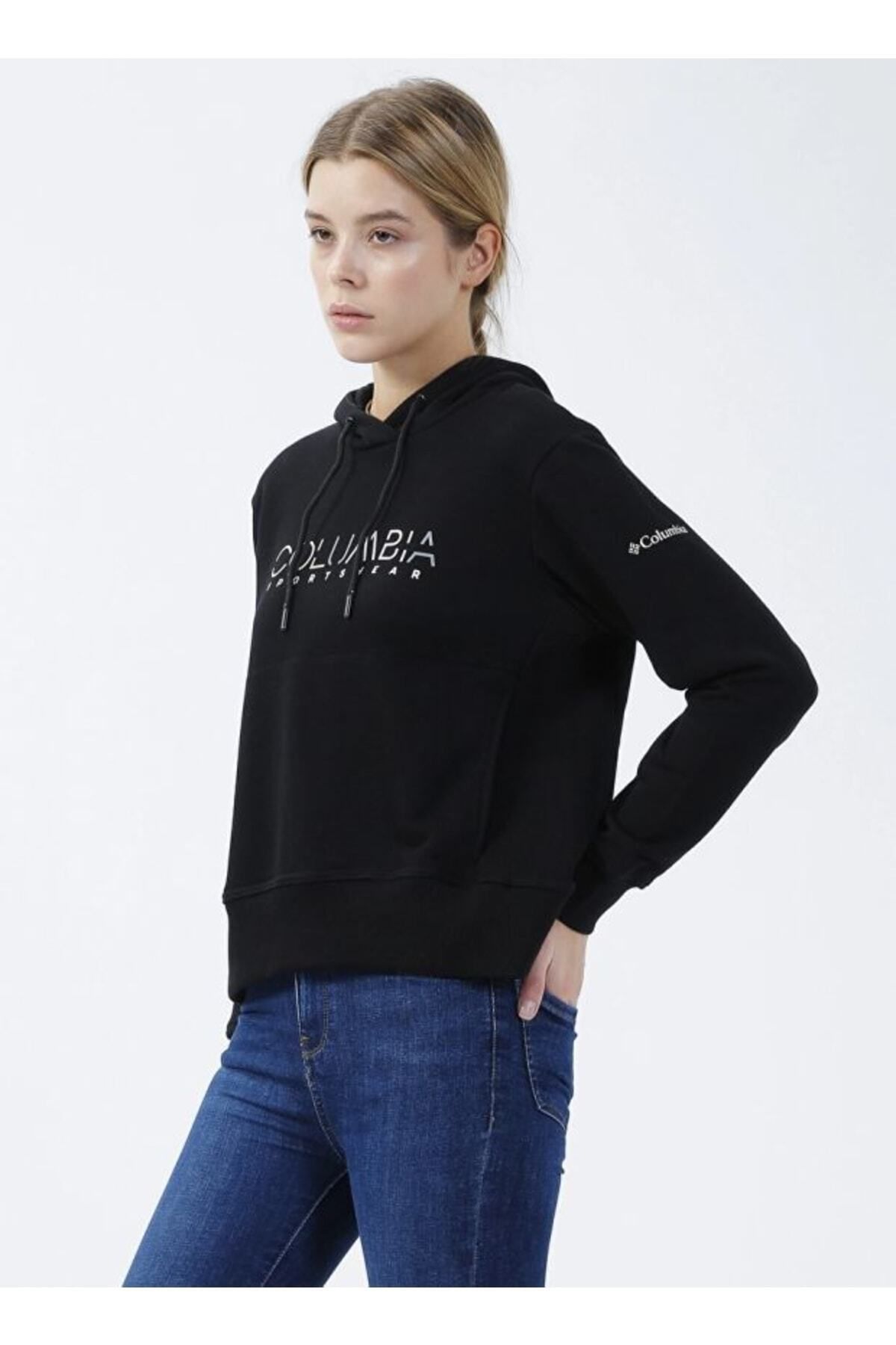 Black columbia sweatshirt top