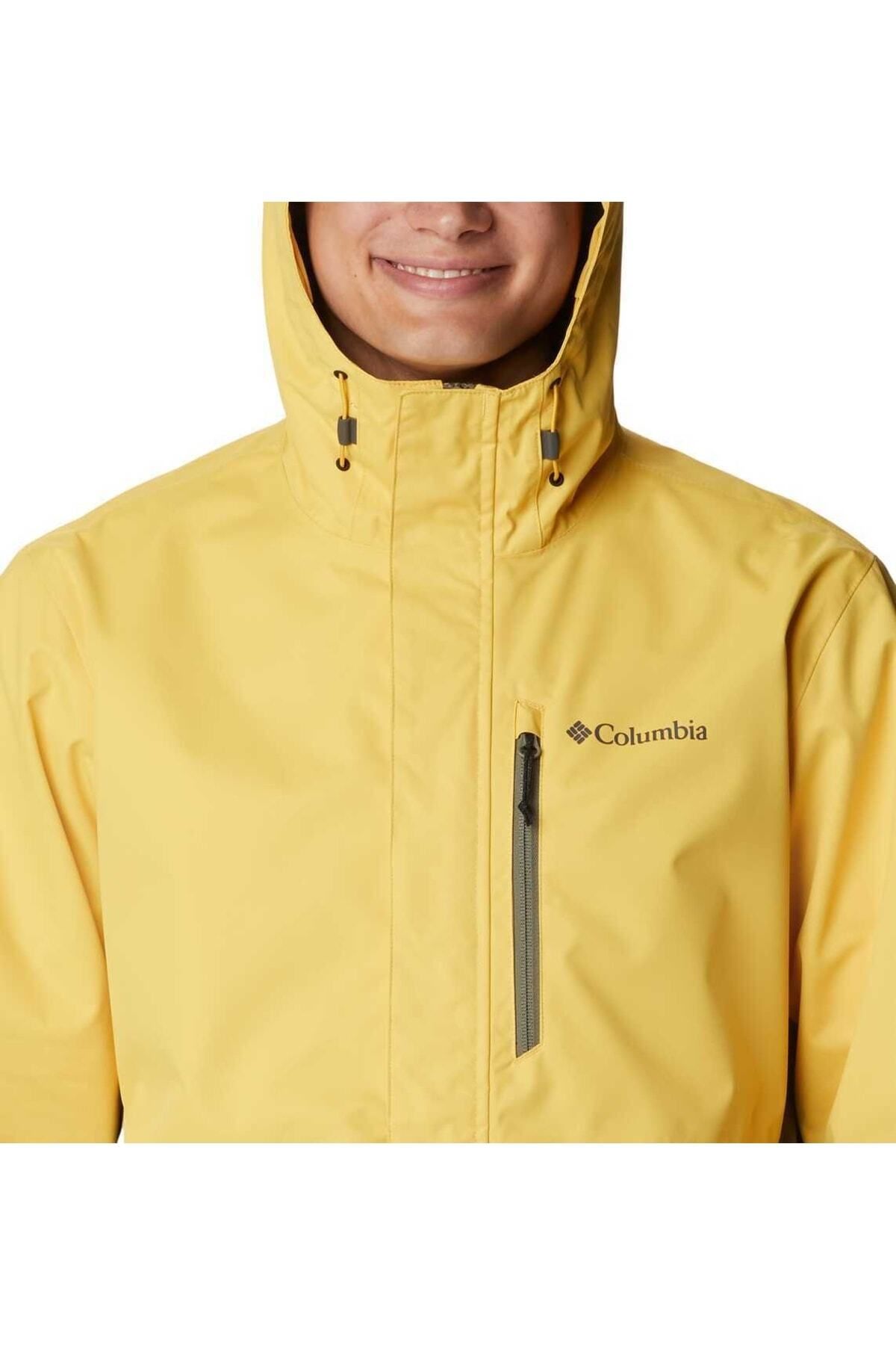 Columbia shop yellow windbreaker