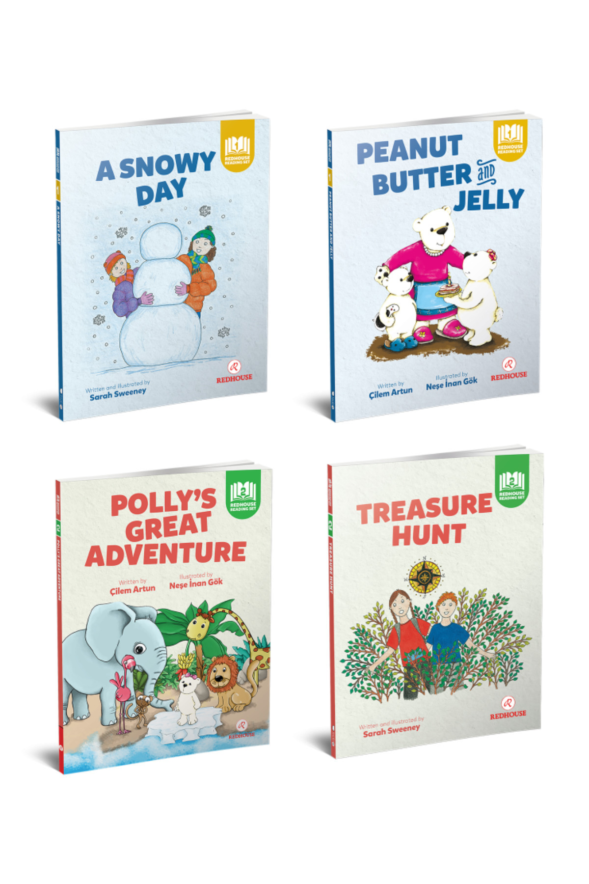 Redhouse Kidz Yayınları A Snowy Day Peanut Butter and JellyPolly’s
