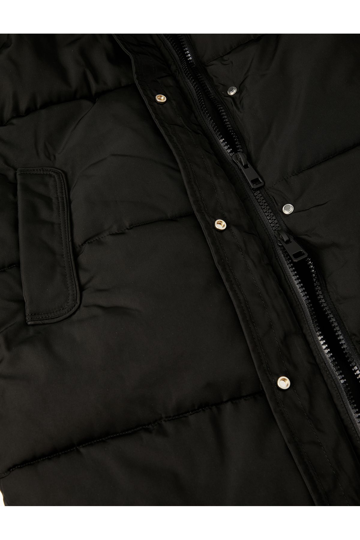 Wind flap jacket top