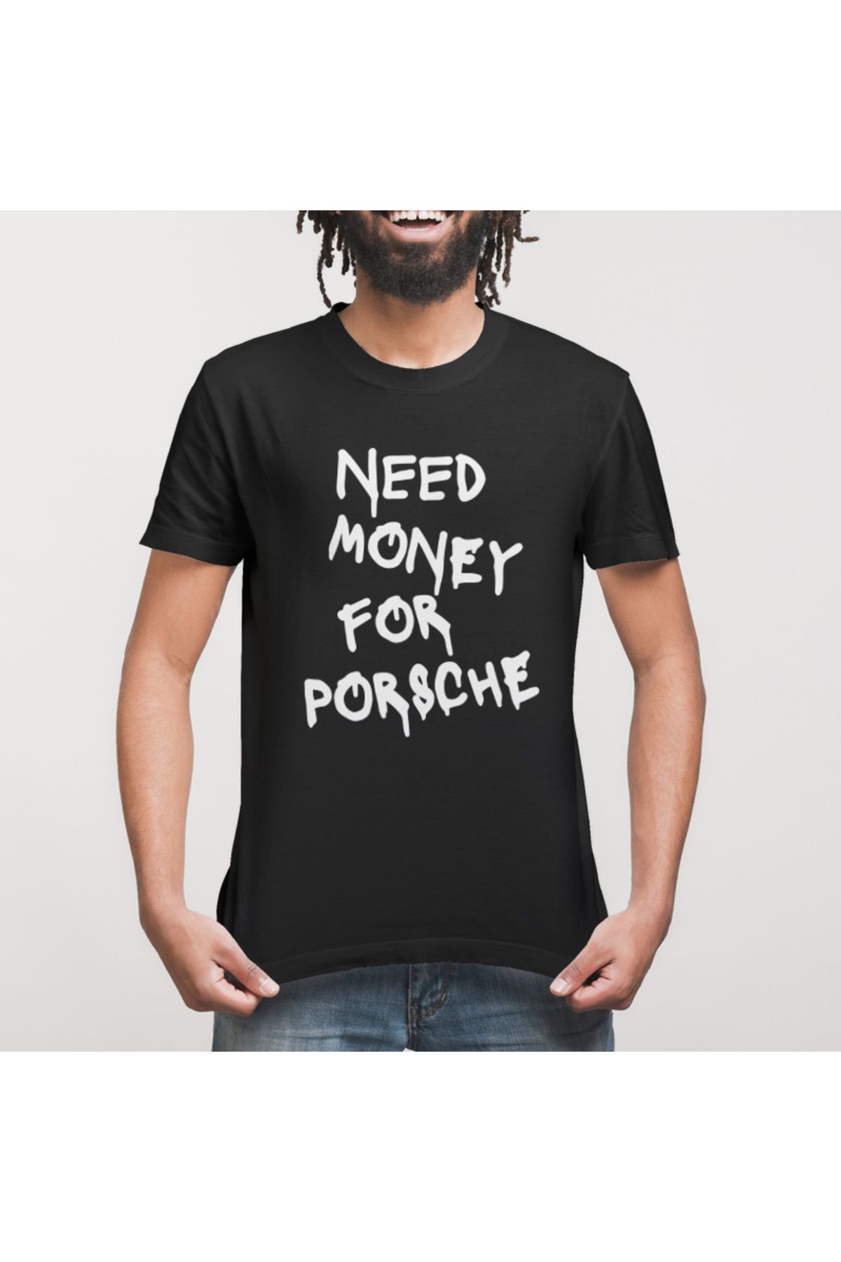 Crazy-Need Money For Porsche Men's T-Shirt 8