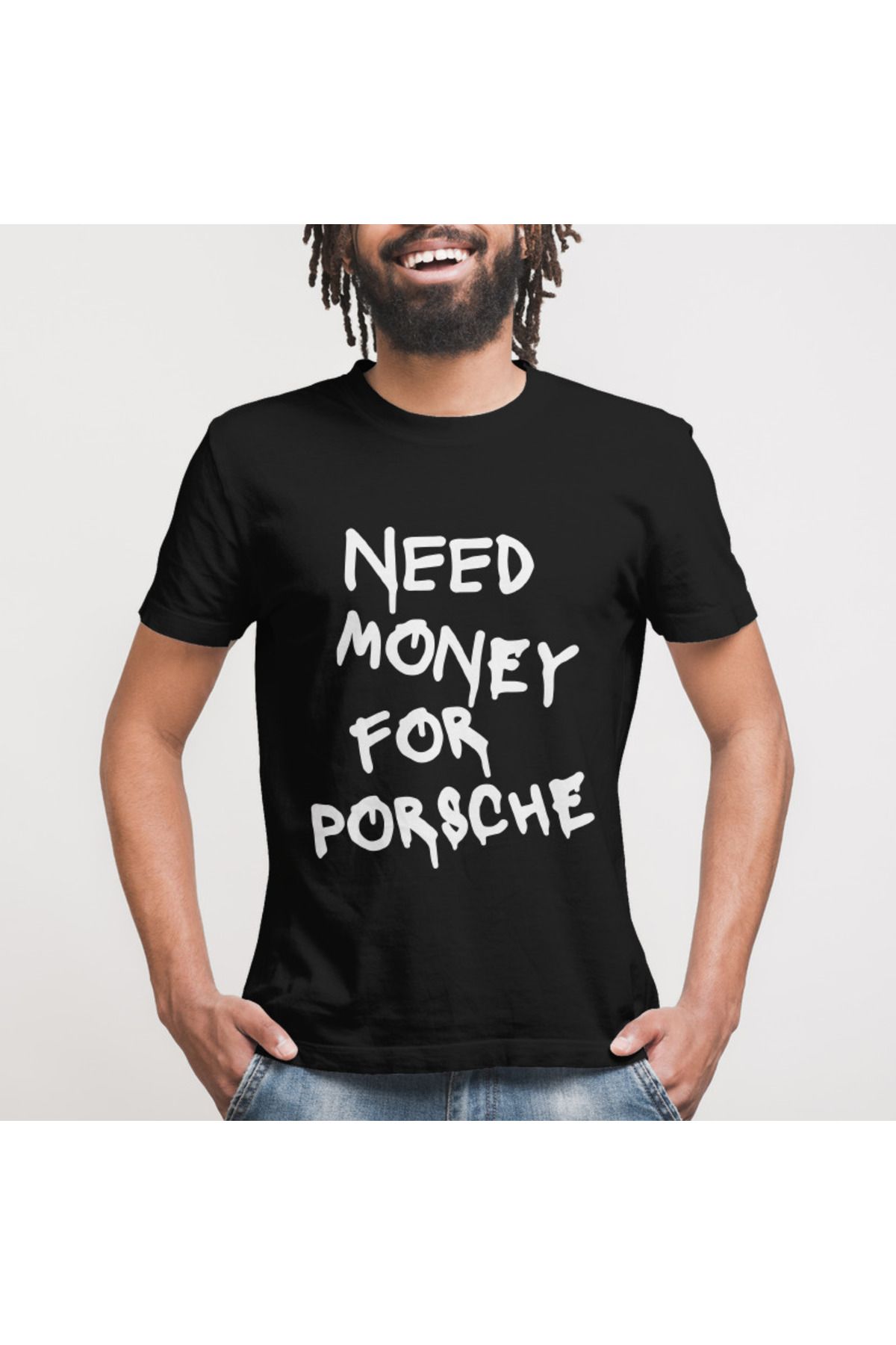 Crazy-Need Money For Porsche Men's T-Shirt 5