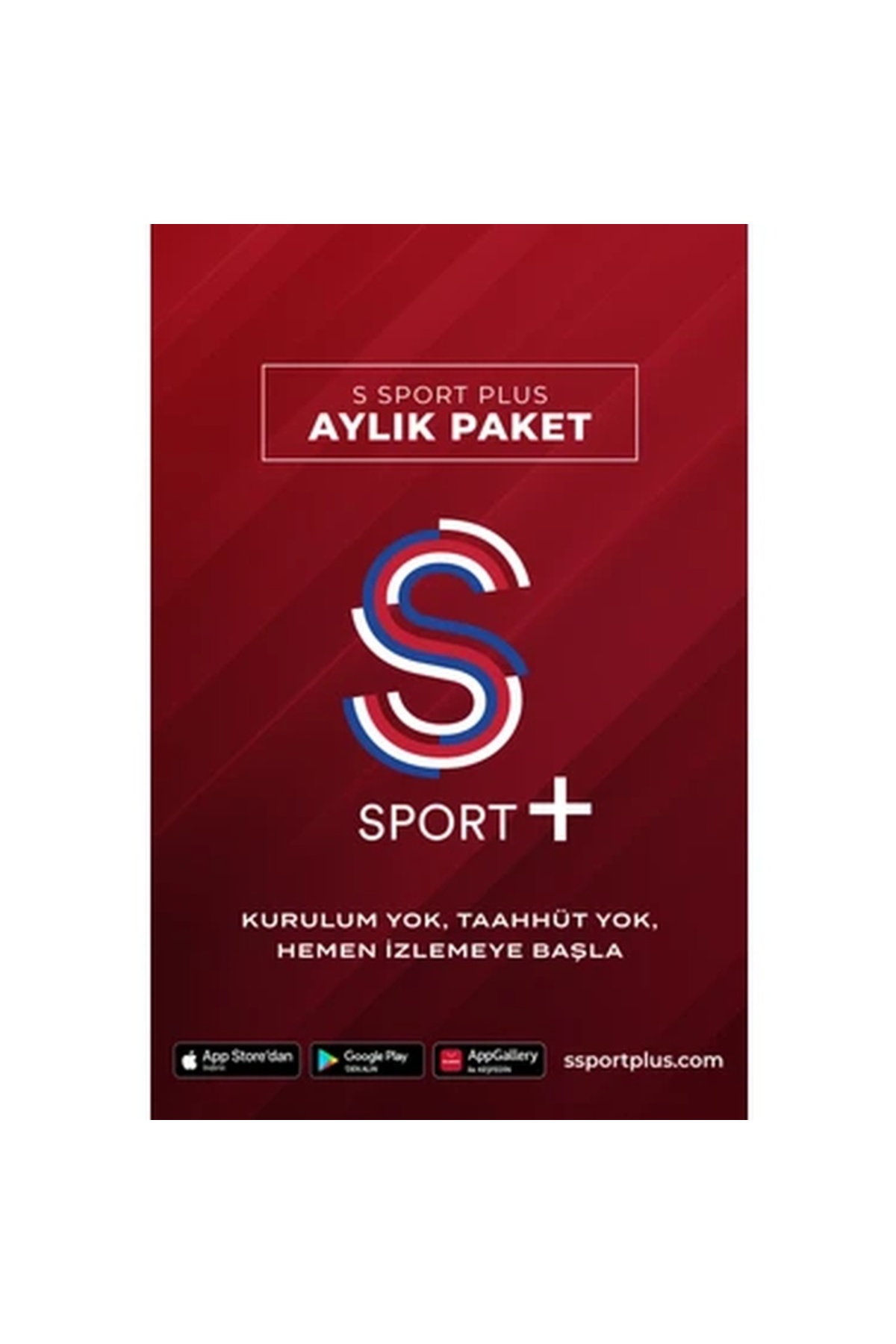 S Sport Plus S Sport 1 Aylık