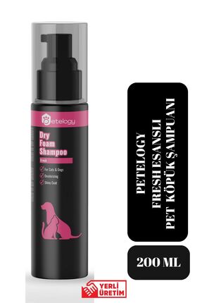 Petelogy Fresh Parfümlü Köpük Pet Şampuanı 200 ml