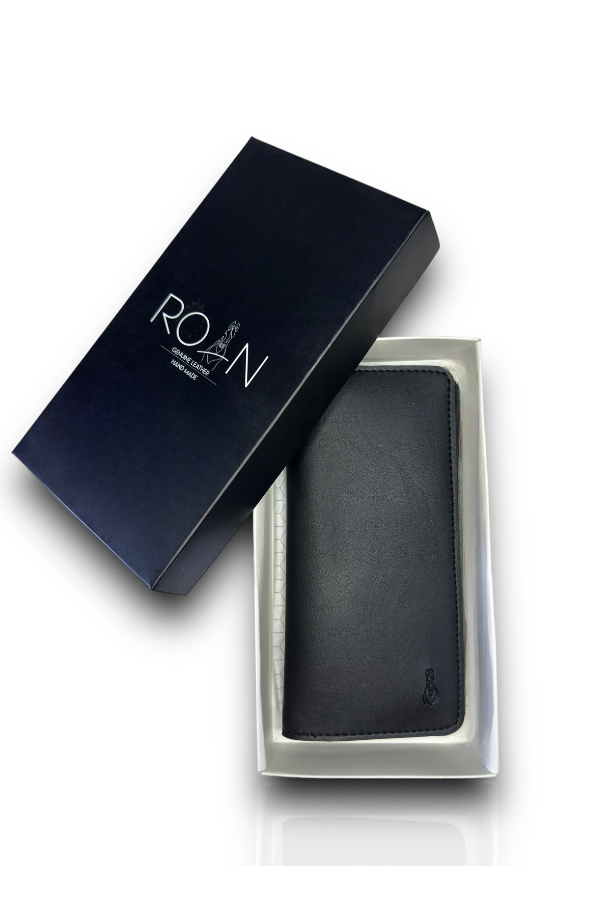 کیف پول مردانه مشکی Roan | 20202 اورجینال - تصویر 4