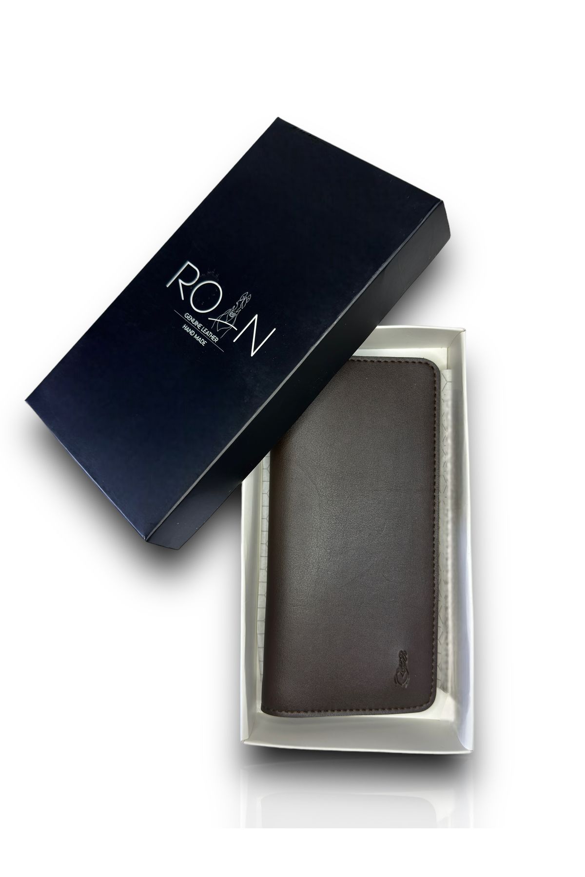 کیف پول مردانه تلفن وگان تولید 1. چرم با کیفیت گزینه های رنگ! Roan