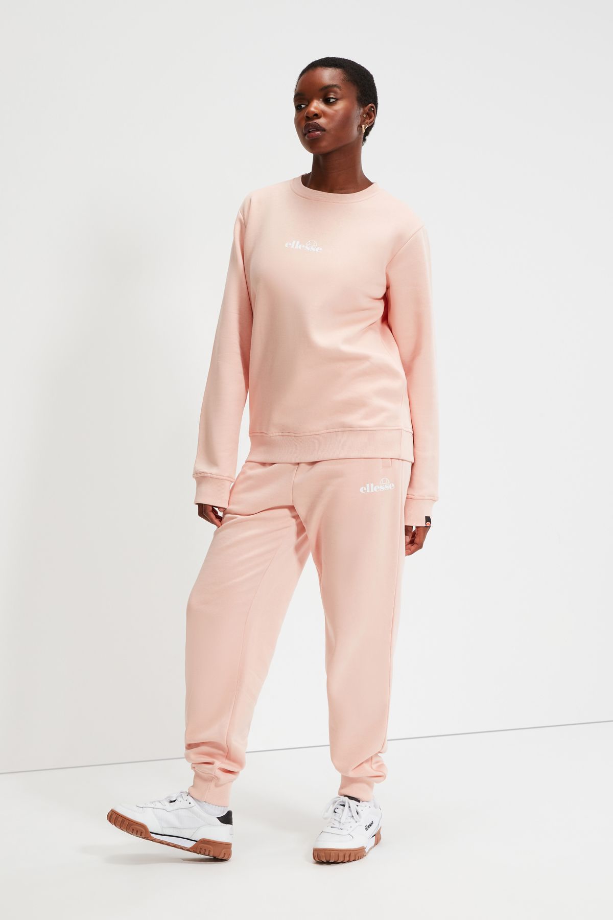 Ellesse Sweatpants Pink Relaxed Trendyol