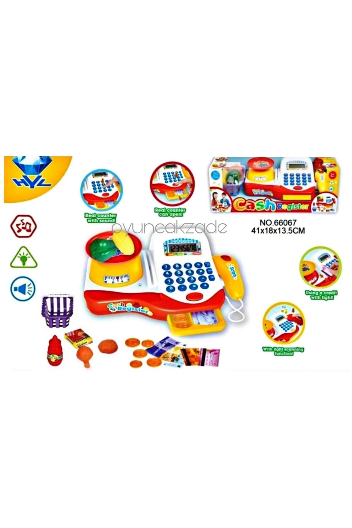 Cash Register Battery Voice Barcode Reader with Toy Weighing