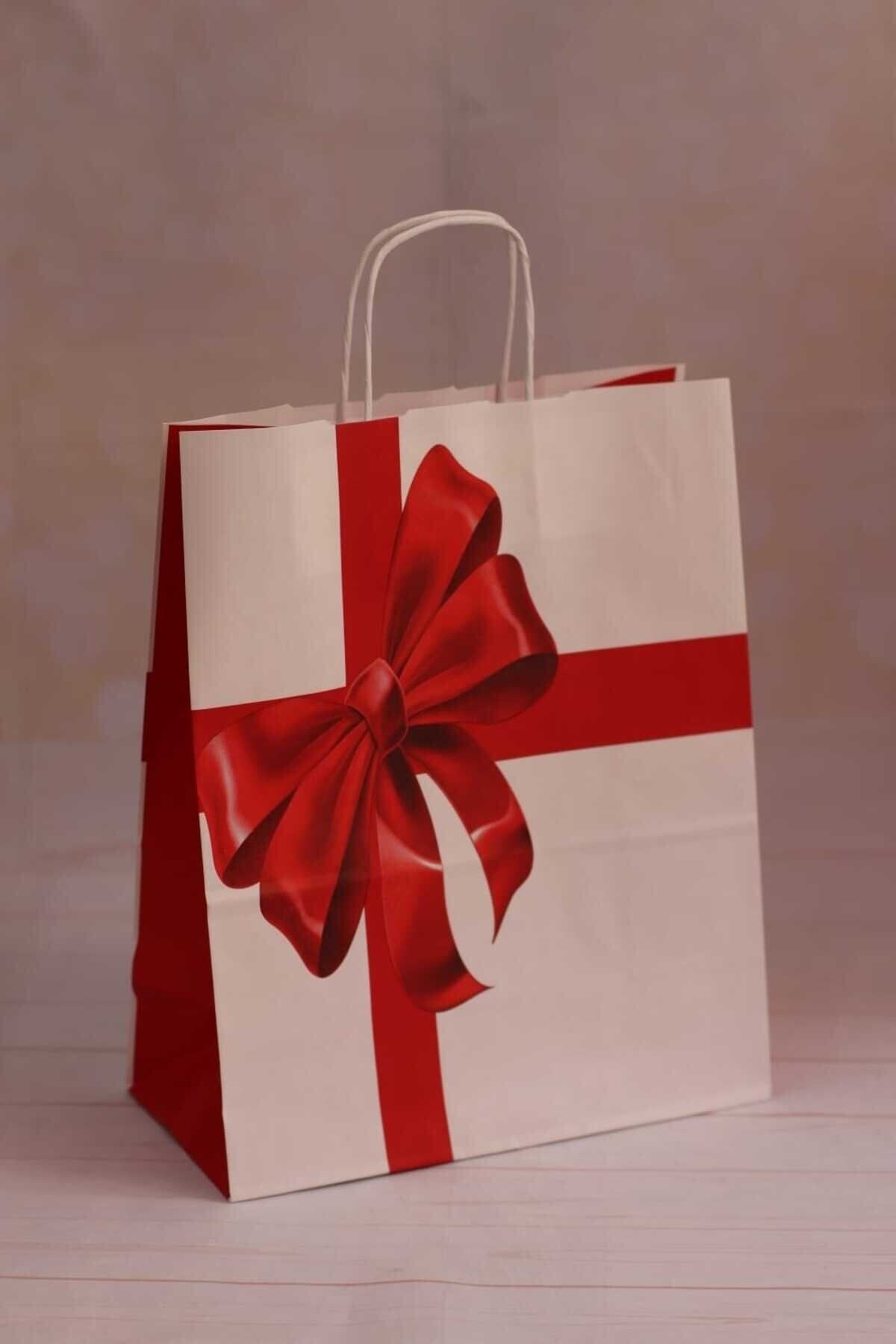 Gift bag shop ribbon