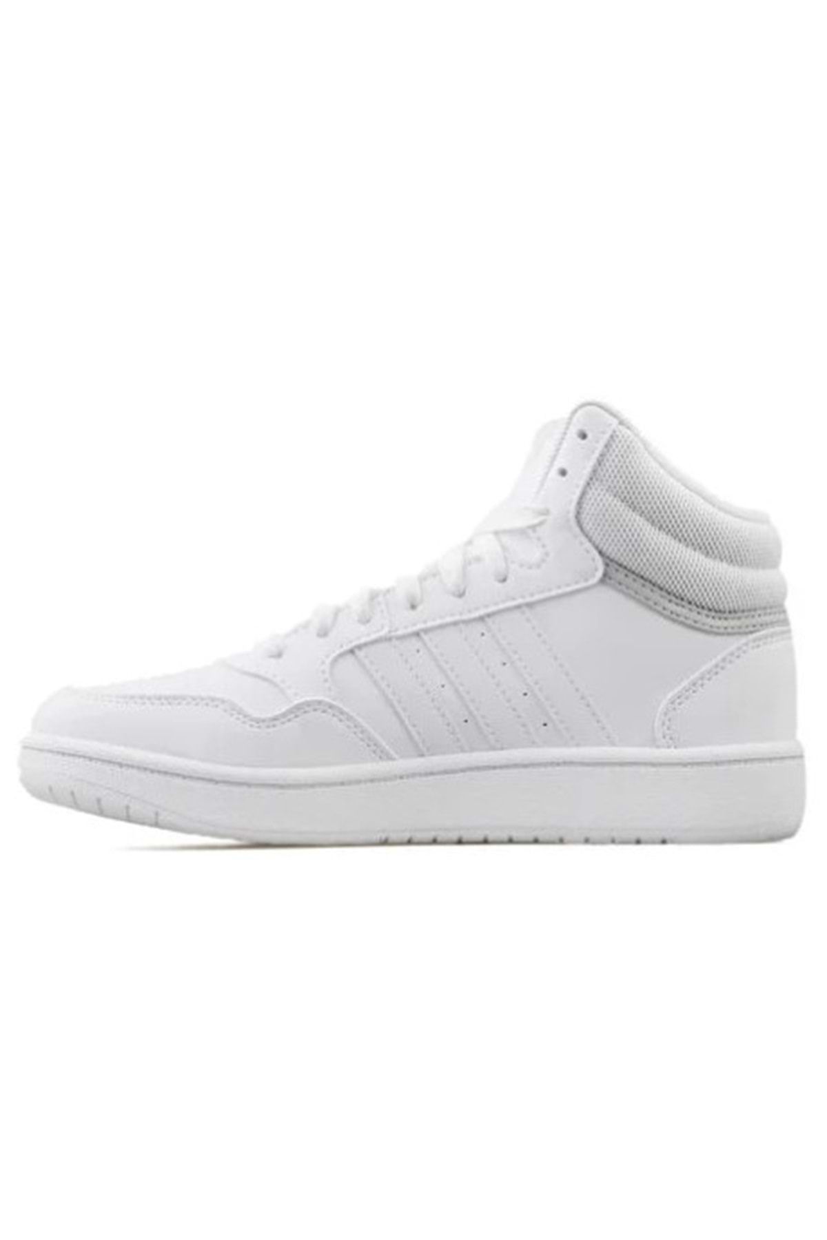 اسنیکر سفید مردانه و زنانه GW0401 HOOPS MID 3.0 K SNORED کفش های ورزشی adidas