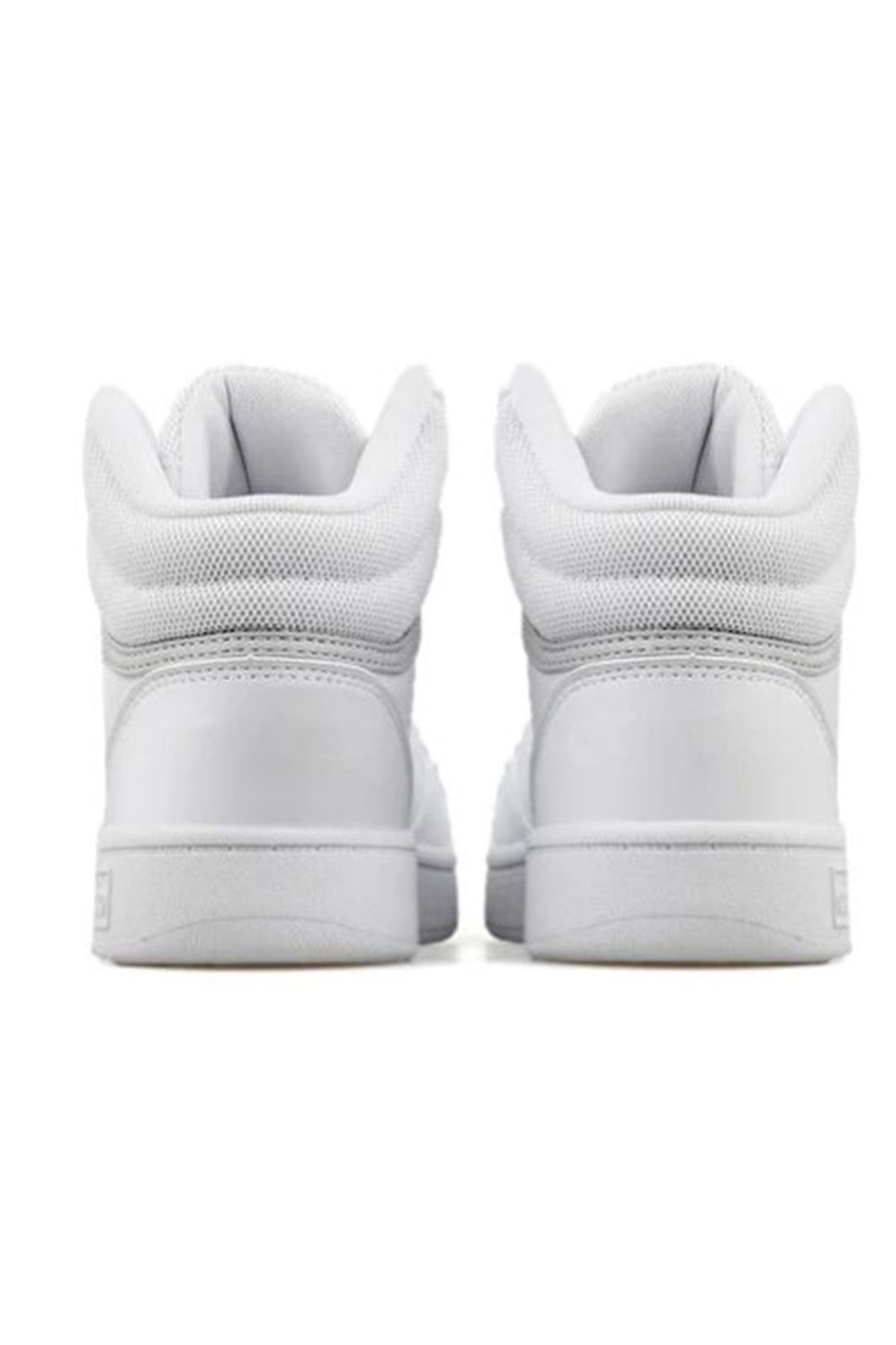 اسنیکر سفید مردانه و زنانه GW0401 HOOPS MID 3.0 K SNORED کفش های ورزشی adidas
