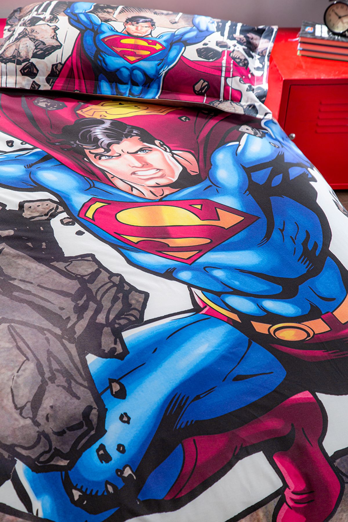 Superman duvet cover discount single