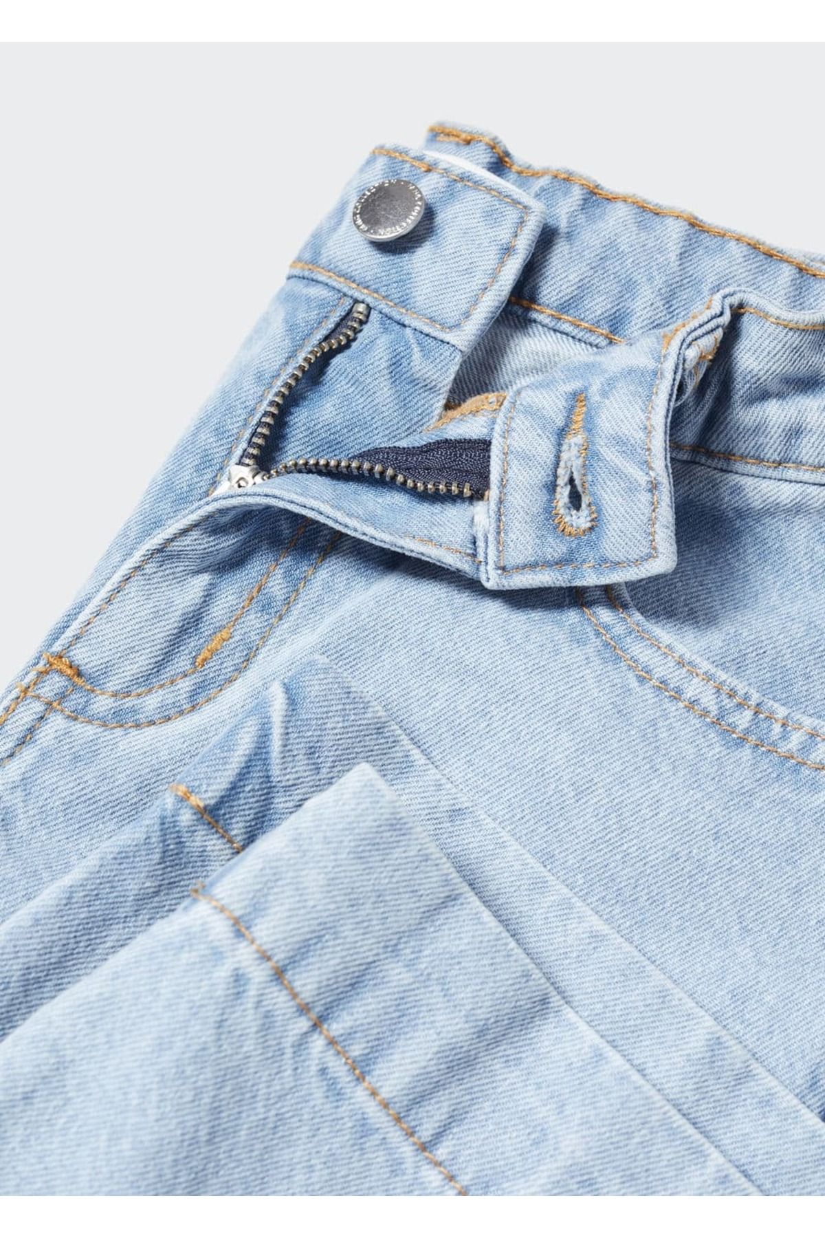MANGO Kids-Παντελόνι Culotte Jean 5