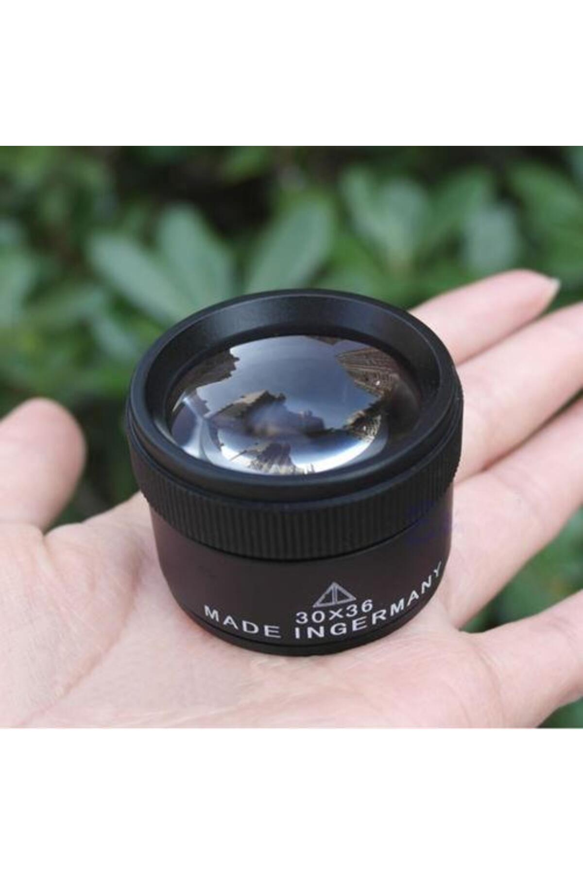 Suvawin 30x36 Optik Metal Büyüteç Çift Cam Zeiss Lens Alman