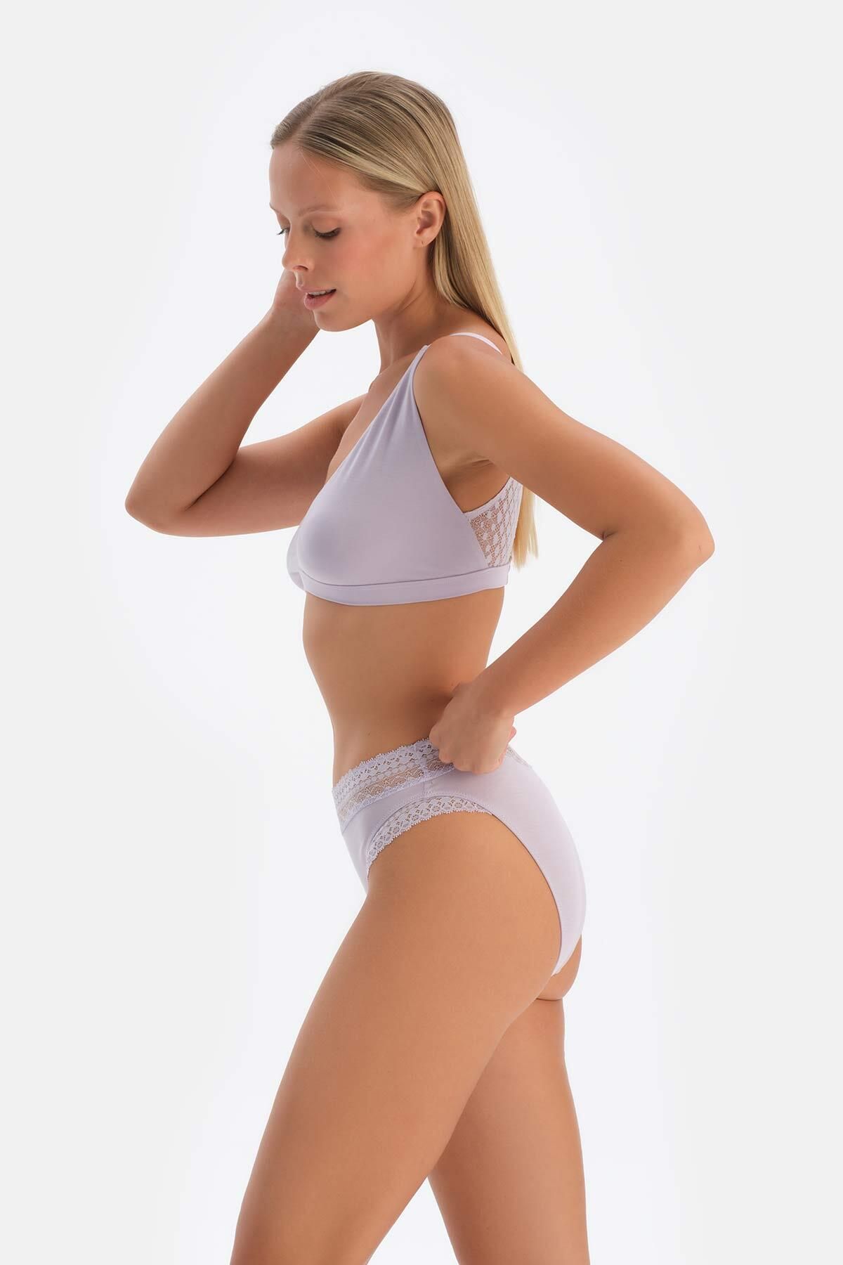 Dagi-Lila Slip mit Spitze 3