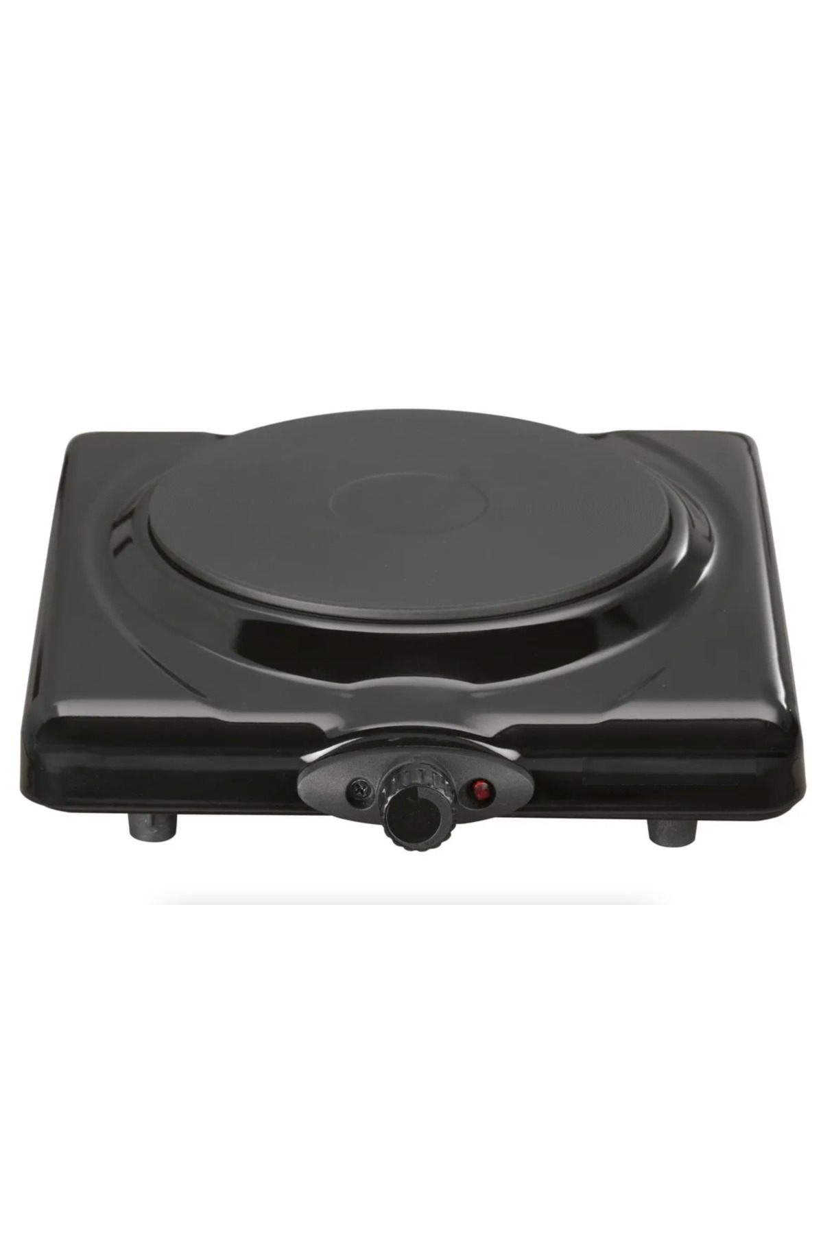 Veliday Ayarlanabilir Termostatlı Tekli Elektrikli Ocak Siyah