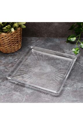 Paşabahçe 68683 Madlen Kare Servis Tabağı 24 cm