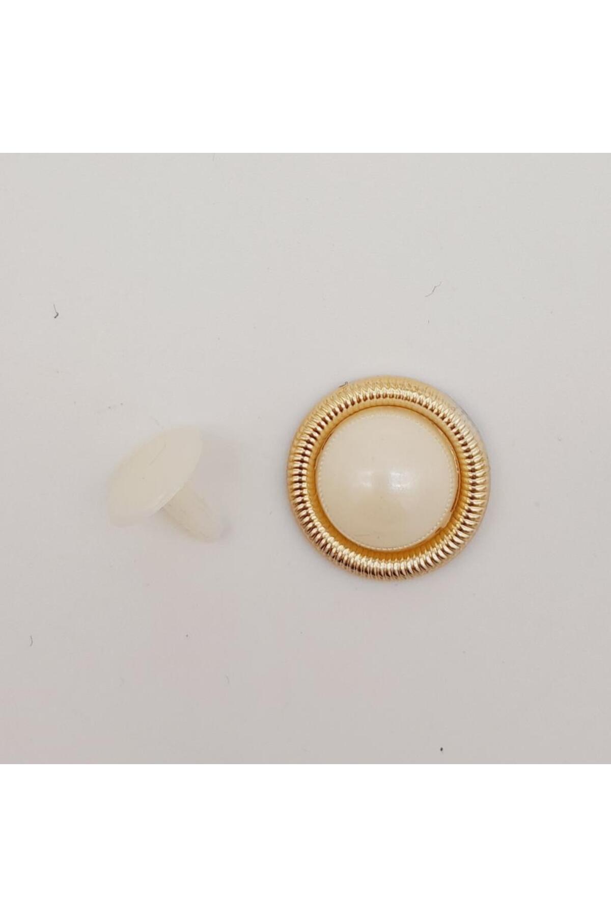 Genel Markalar Çanta Aksesuar Plastik İnci Model Süs Light Gold Renk