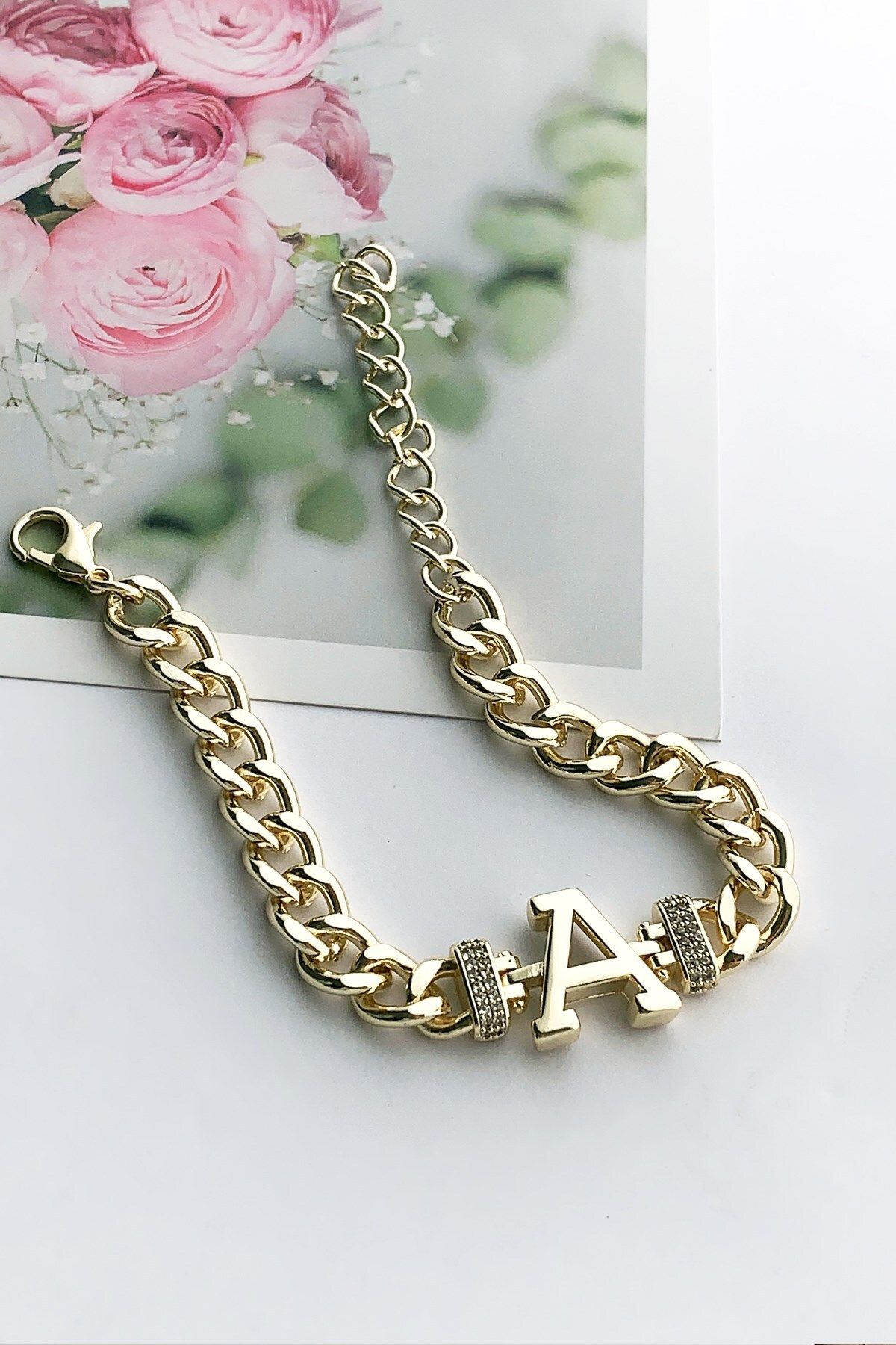 Chanel letter sales bracelet