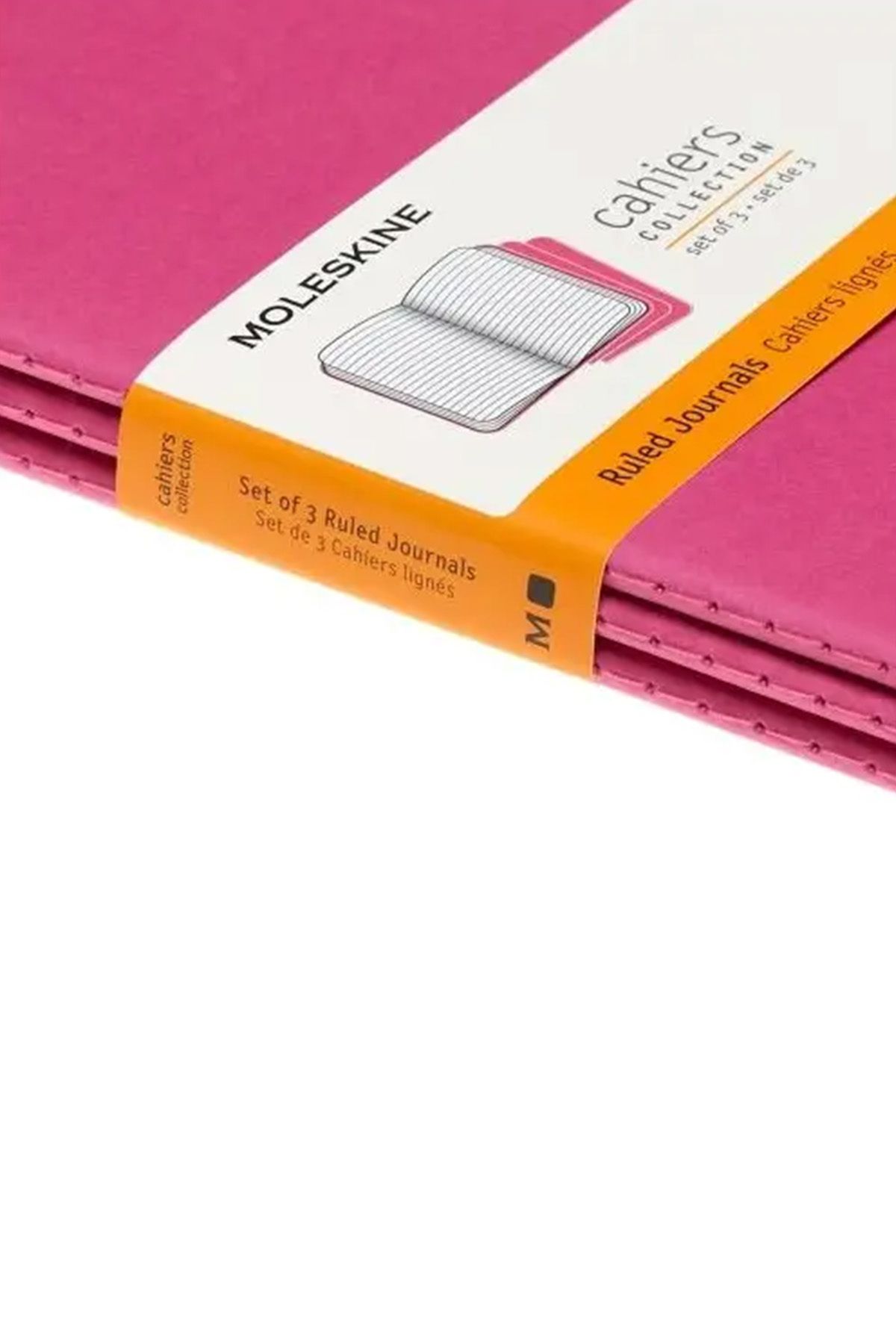 Moleskine-Cahier XL 3-Piece Lined Notebook, 19x25cm 2