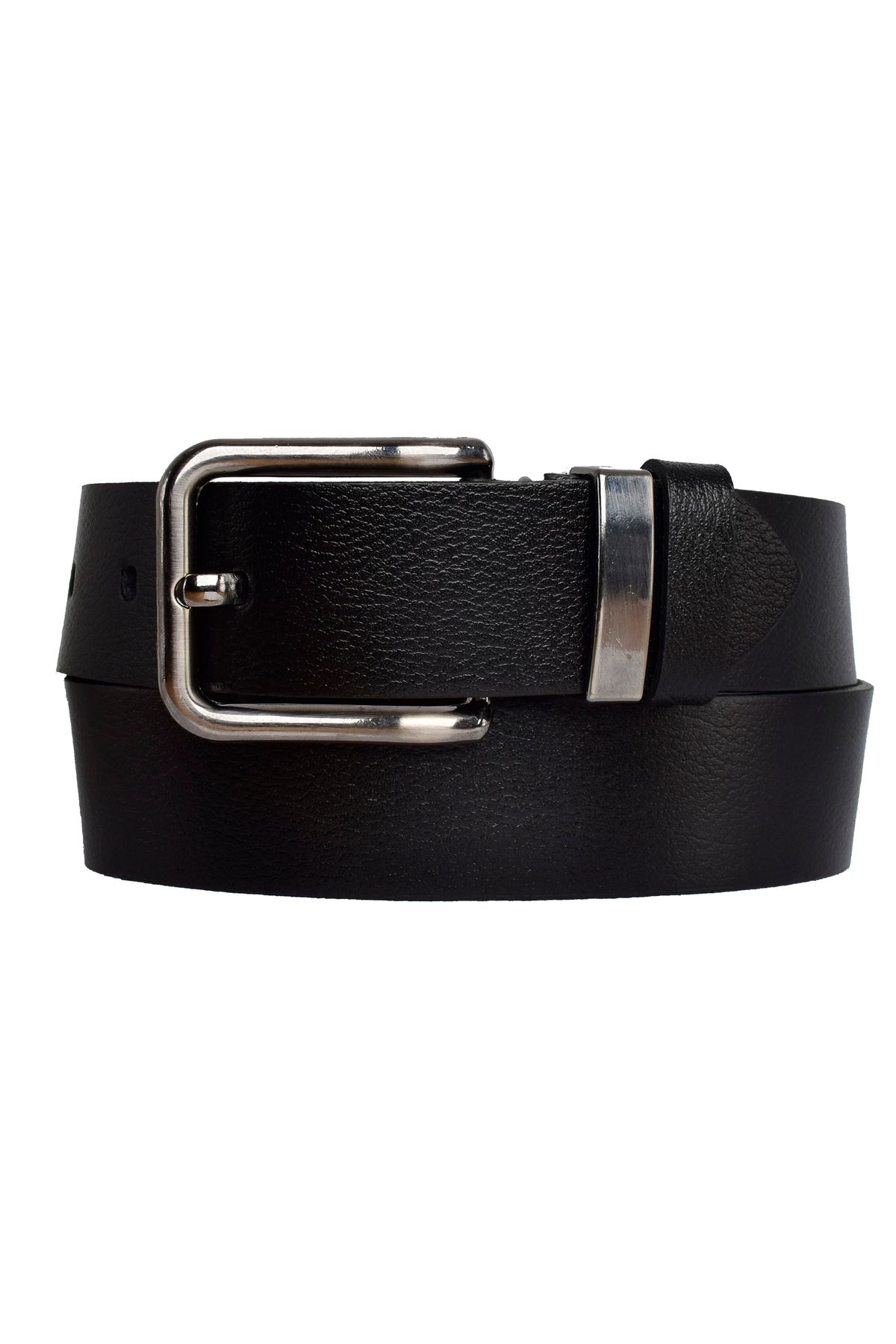 GoDeri-100% Genuine Leather, Black Nickel Suit Buckle 4 Cm Black Women's Belt; Jeans, Sports Belt=an-76.nkel.set 4