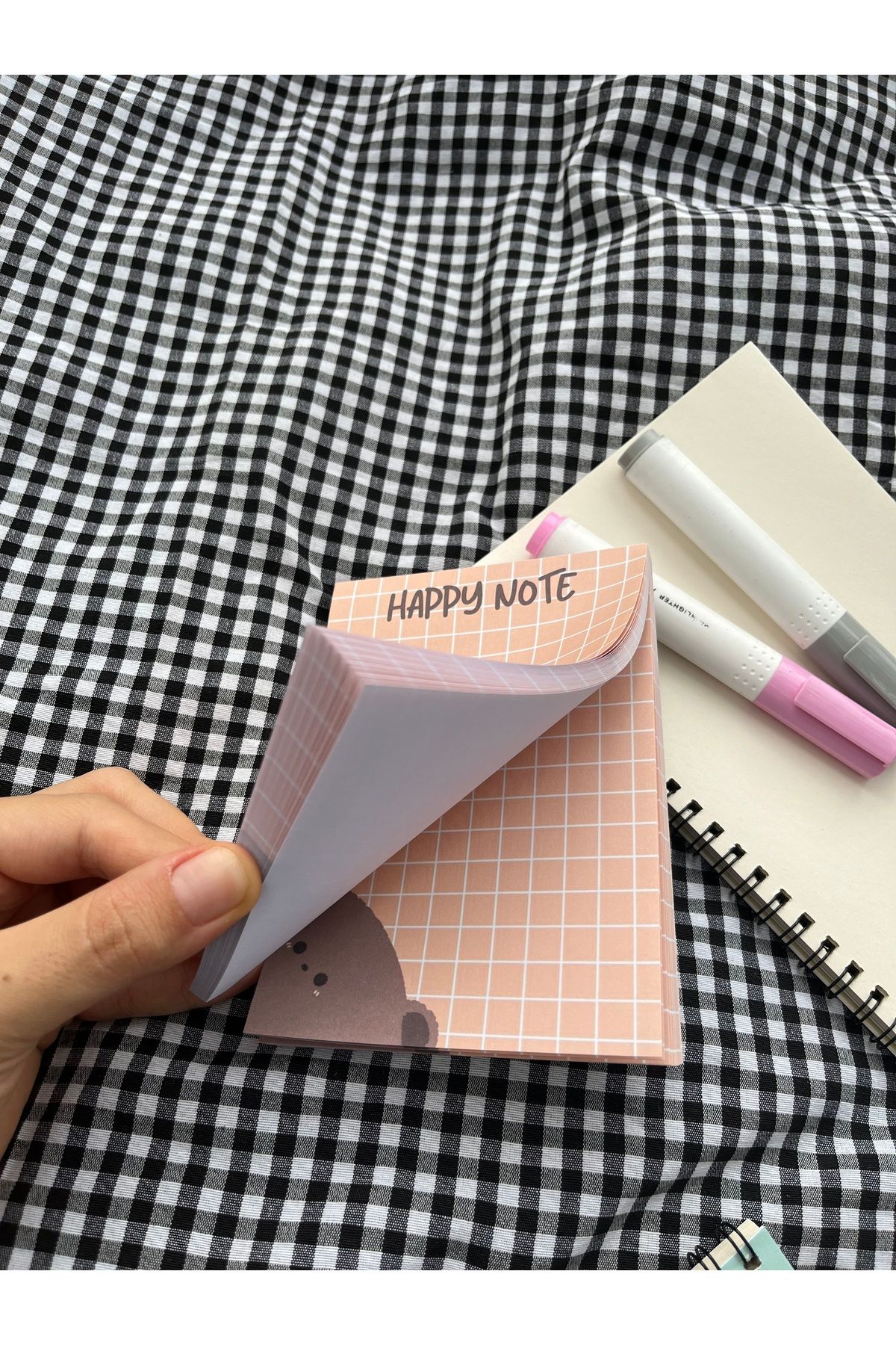Sumicorn Design-Cute Kawaii Memo Pad, Notepad, To Do List, Memopad, Planner, A6 (10.5 x 14.8 cm), 100 Pieces 6