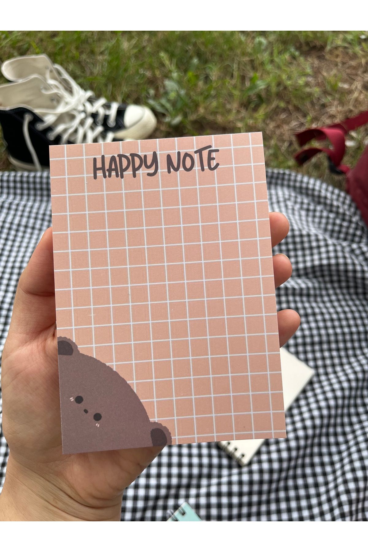 Sumicorn Design-Cute Kawaii Memo Pad, Notepad, To Do List, Memopad, Planner, A6 (10.5 x 14.8 cm), 100 Pieces 5