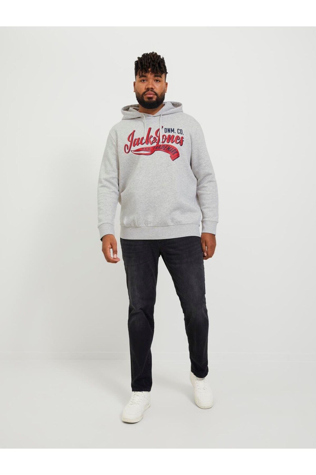 سویشرت مردانه خاکستری جک اند جونز | TYC0IJB2RN170724971048389 اورجینال - تصویر 4