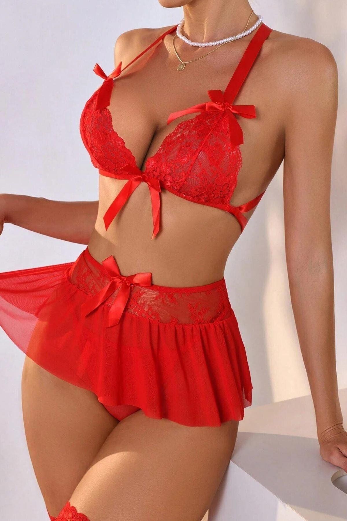 Busemsee-Fancy Babydoll Set - Socks and Not IncluDed 2