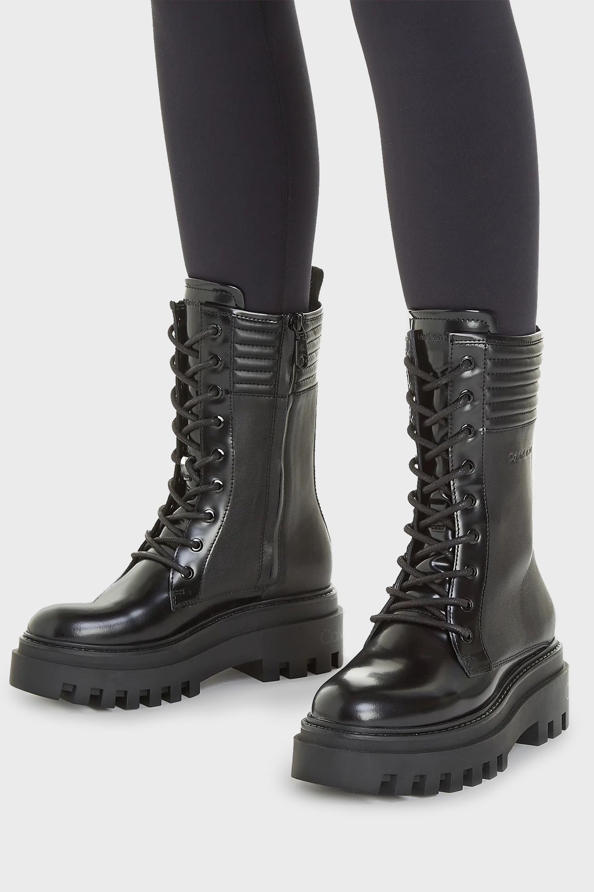 Calvin Klein Thick Soled Boots YW0YW011370GT BOOTS YW0YW01137 0GT