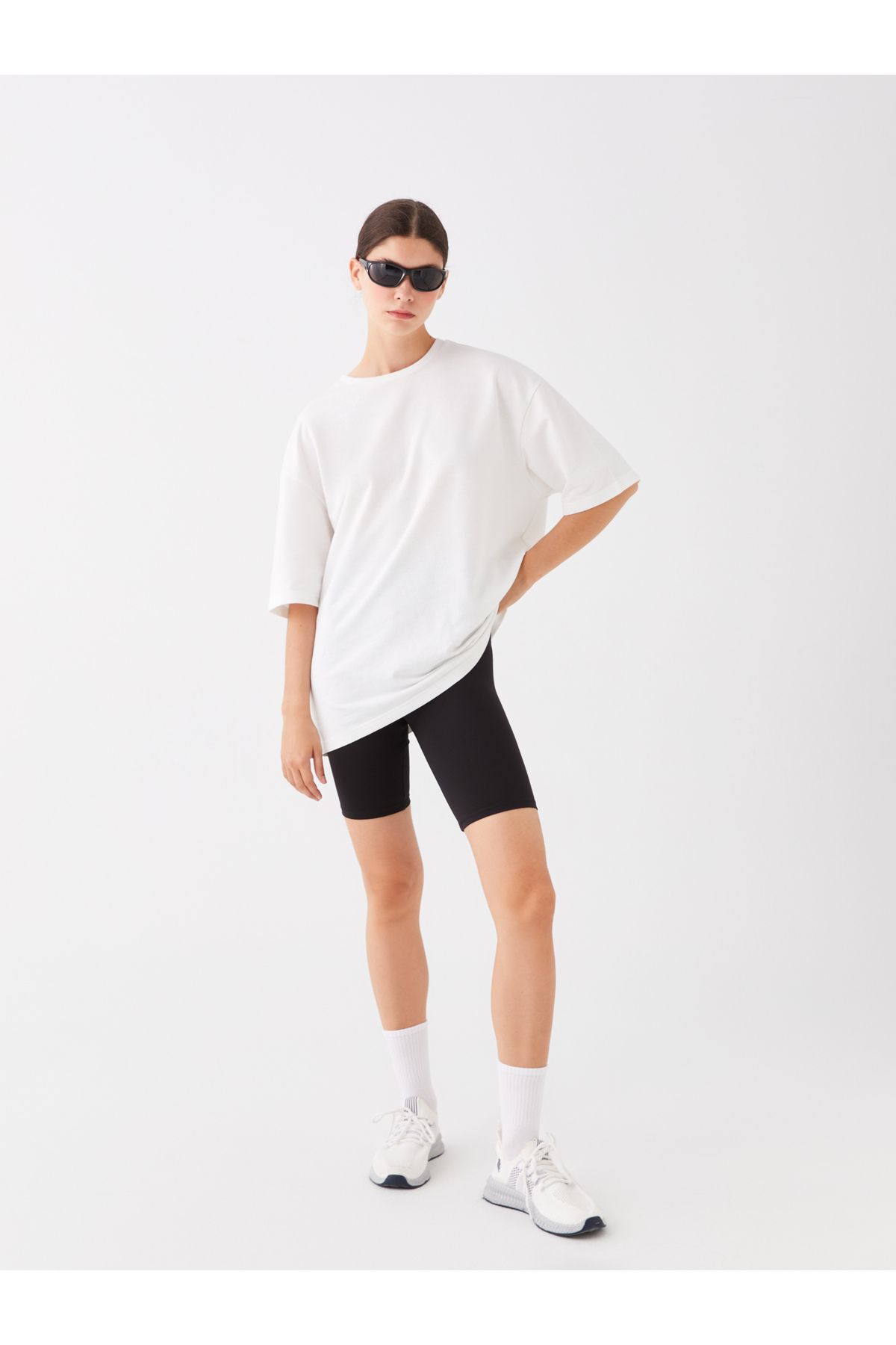 LC Waikiki Legginsy Damskie Extra Slim Fit - Płaski Krój Z Elastyczną Talią Kobieta - L
