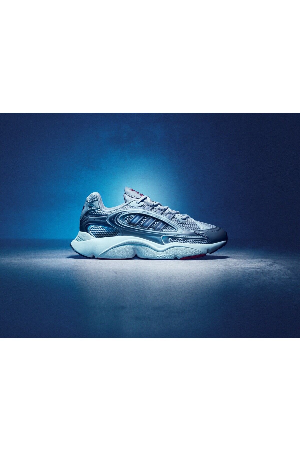 کفش راحتی مردانه Ozmillen کتانی خاکستری adidas