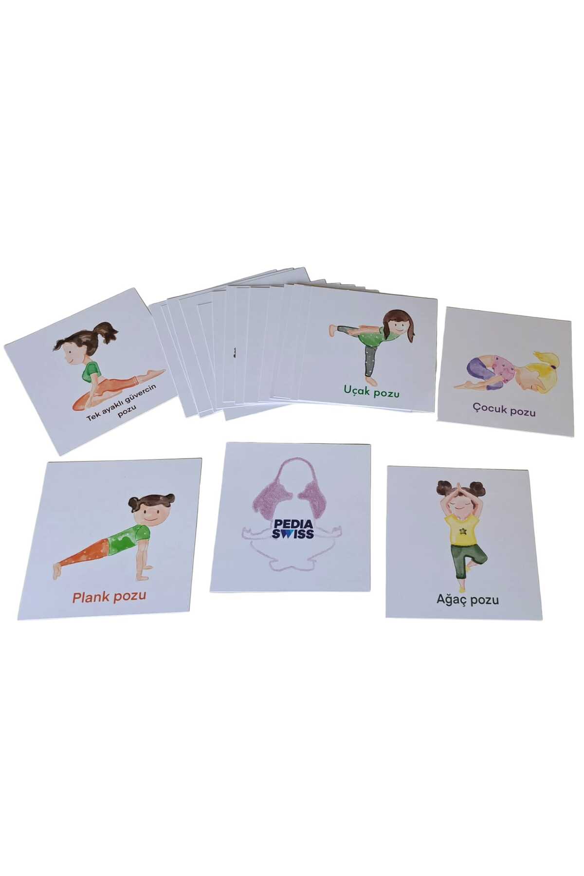 ۲۰ عدد کارت وضعیت یوگا کودکان