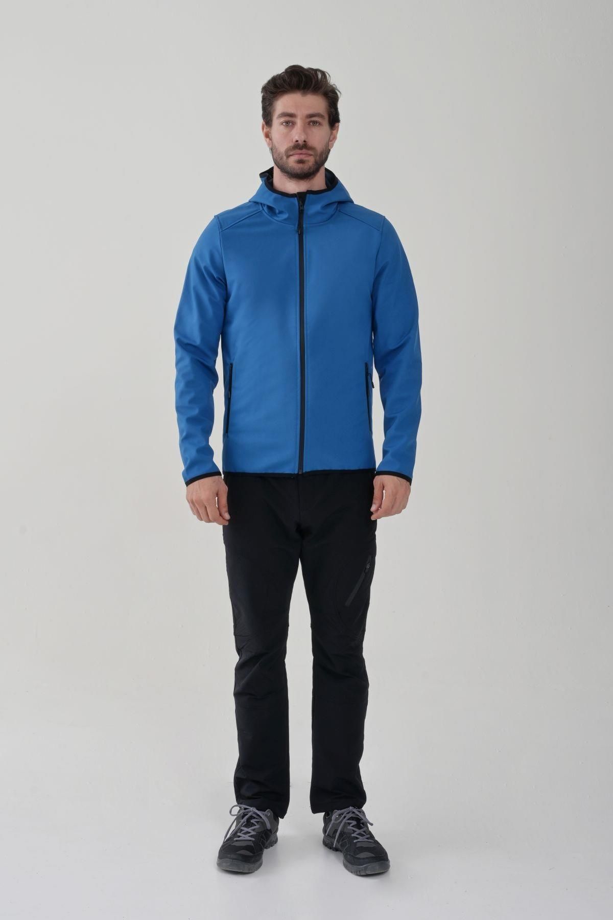 Exuma-Palton Softshell albastru petrol pentru bărbați 2111171 7