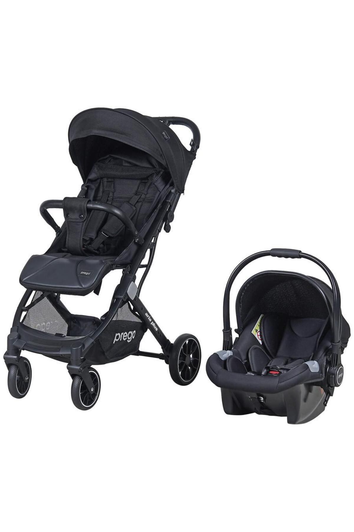 Детская коляска Prego 2037 Aria Plus Black PRG-2037-2-SYH