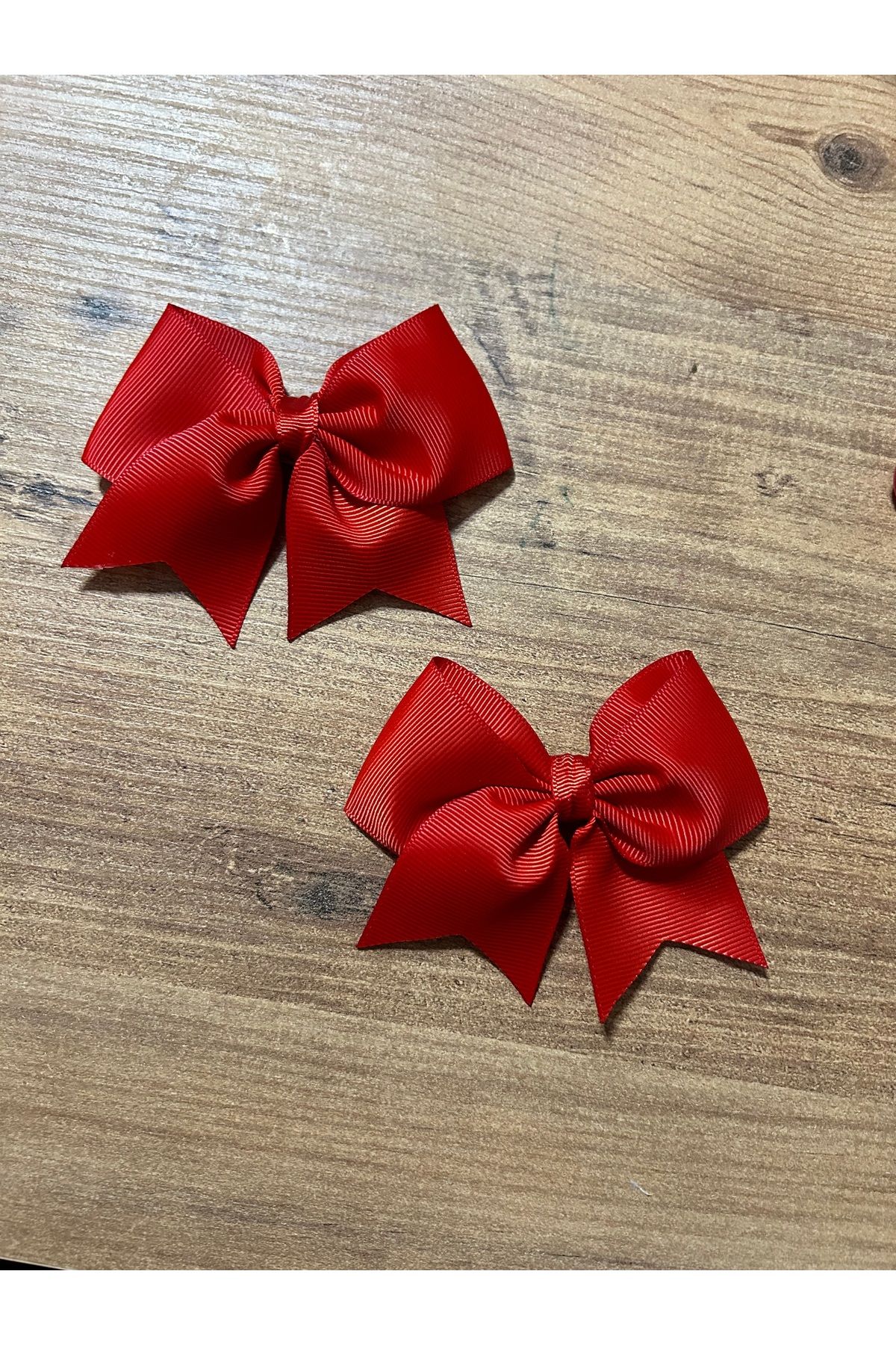 Melo-Set of 2 Red Ribbon Buckles 2