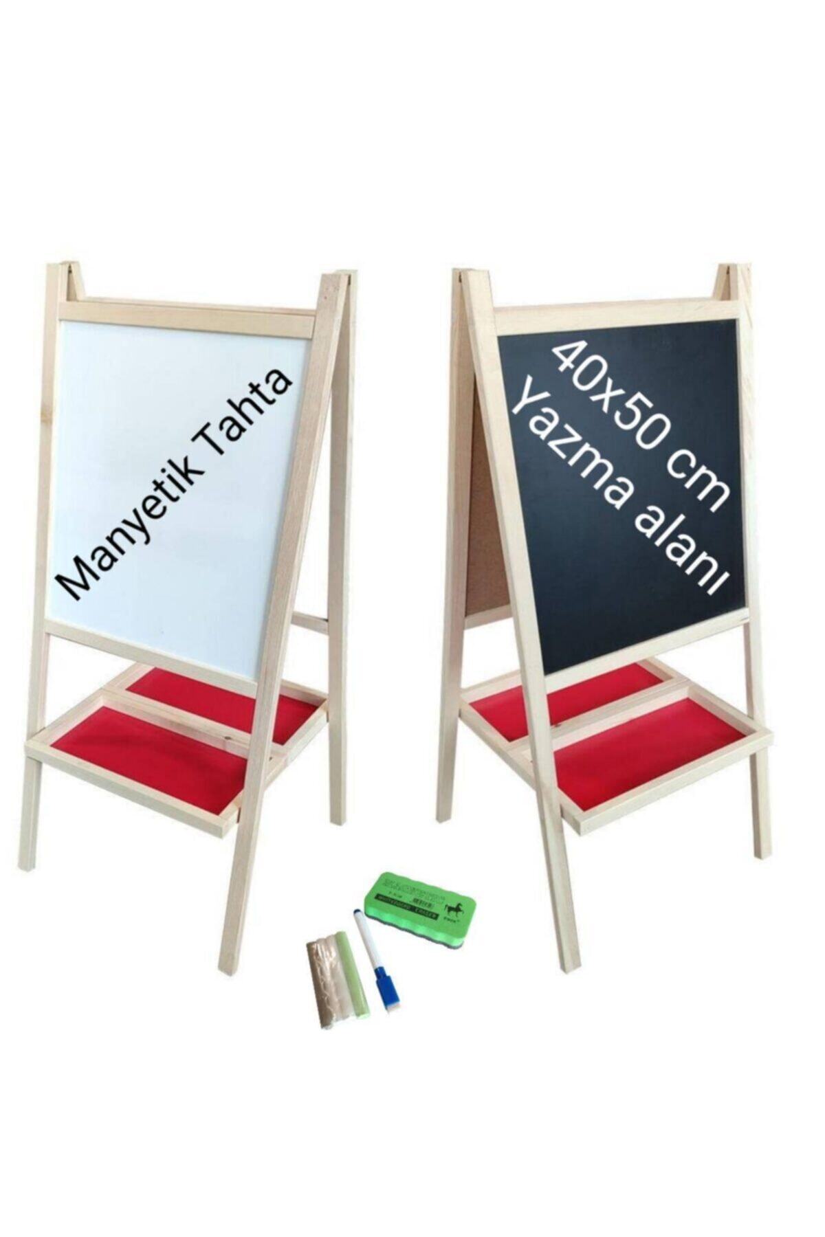 تخته مغناطیسی تاشوی دو رو مشکی-سفید