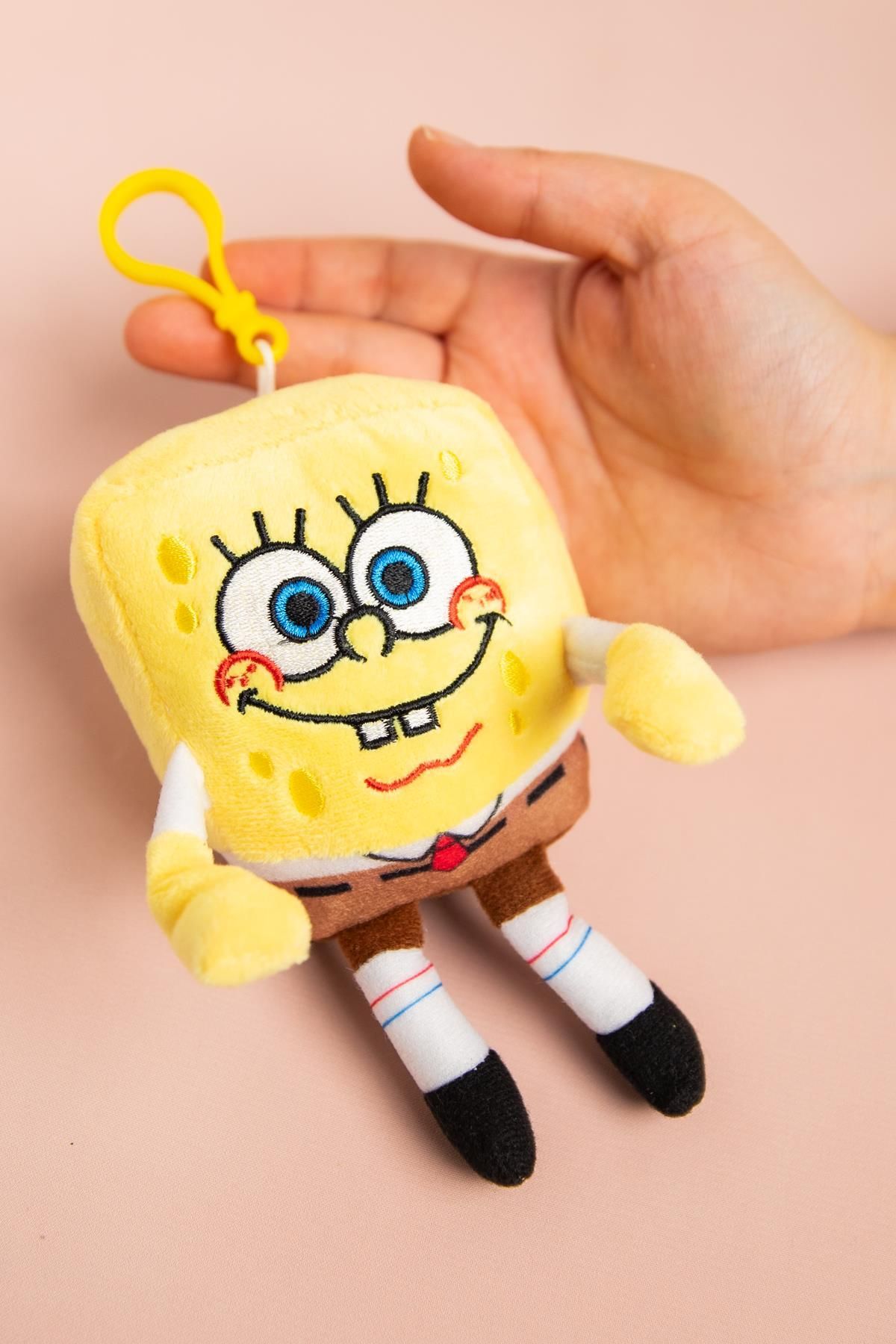 Spongebob top plush keychain