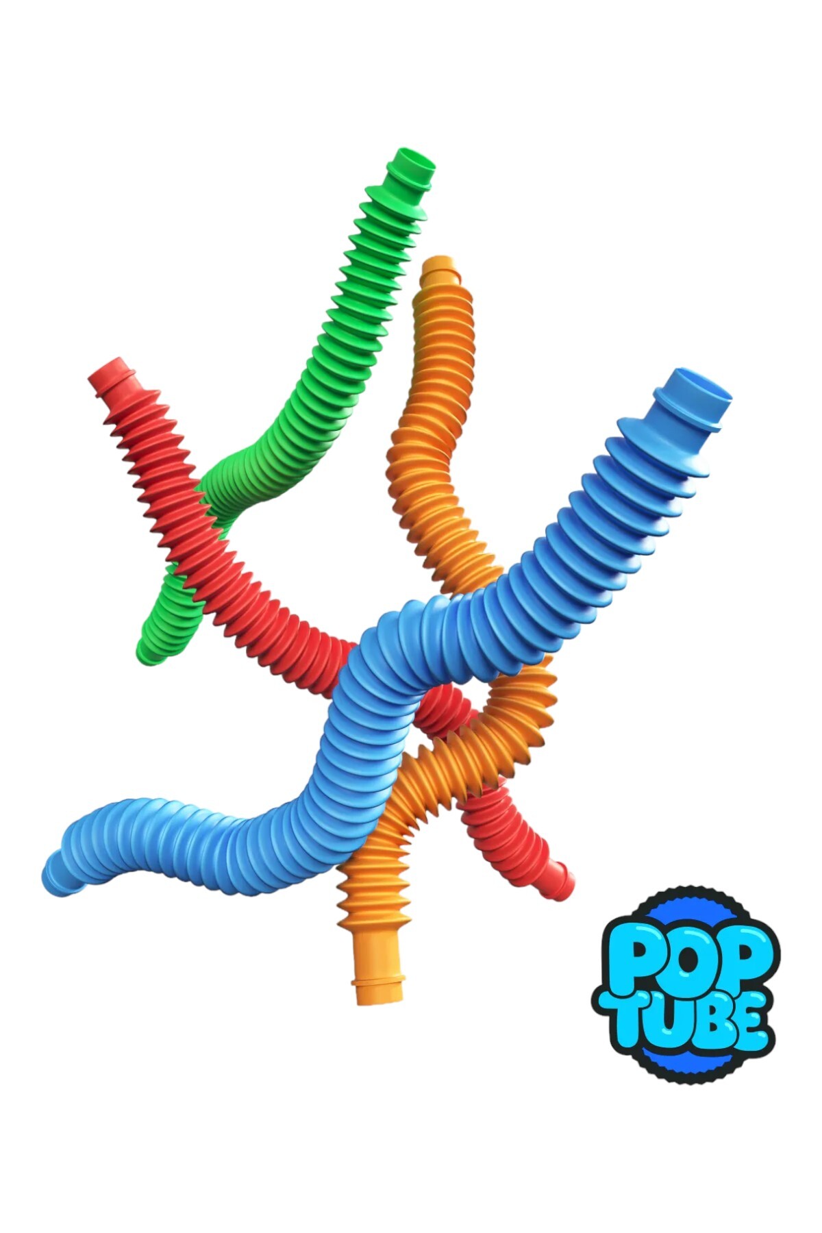 YILDIRIM OYUNCAK 20 Adet Pop Tubes Eğitici Stres Giderici Oyuncak Kız Erkek Cocuk Egitici Montessori Oyuncaklar fotoğrafı 4 (önizleme)