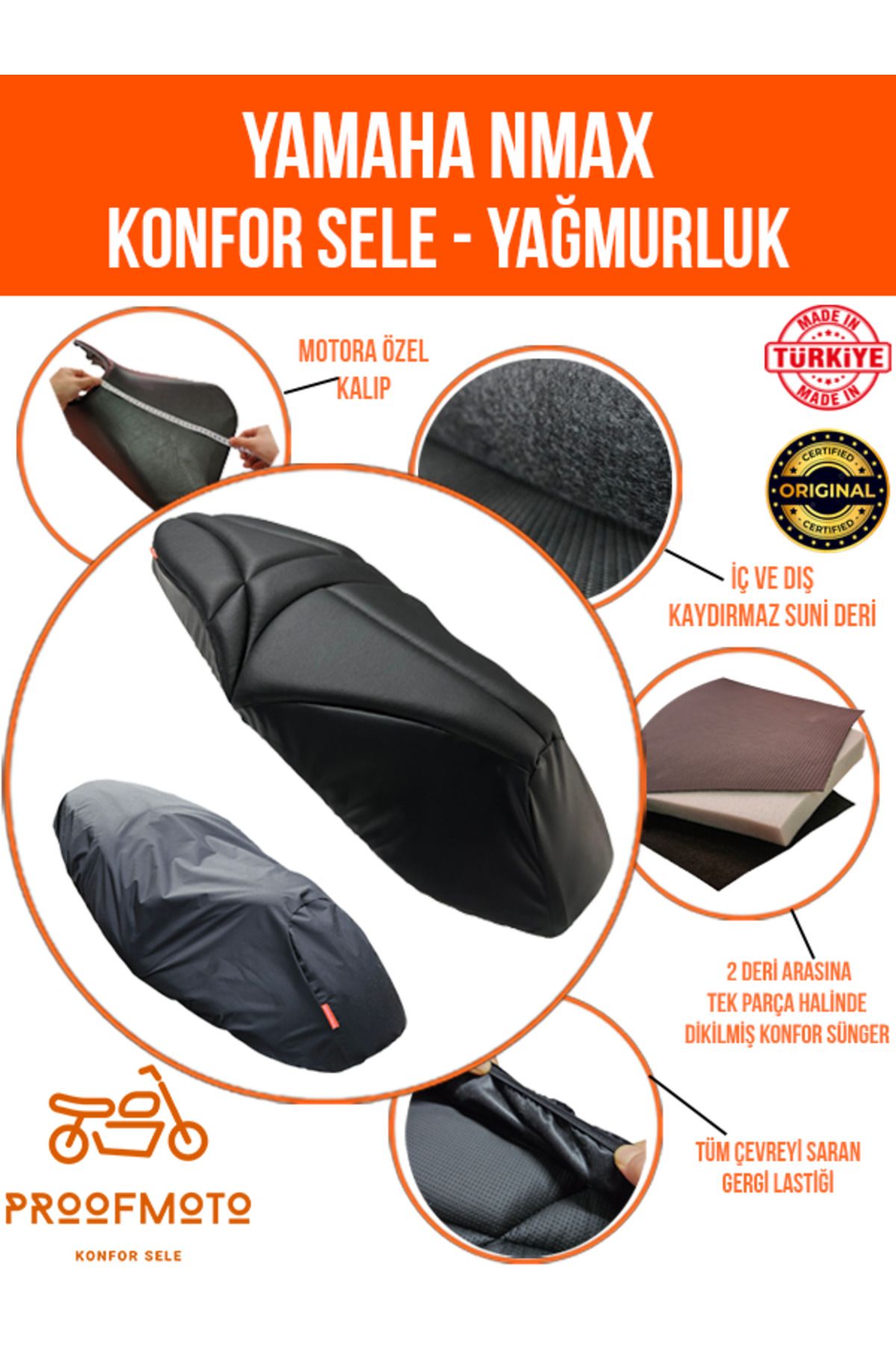 PROOFMOTO Yamaha Nmax Comfort Seat Cover Trendyol