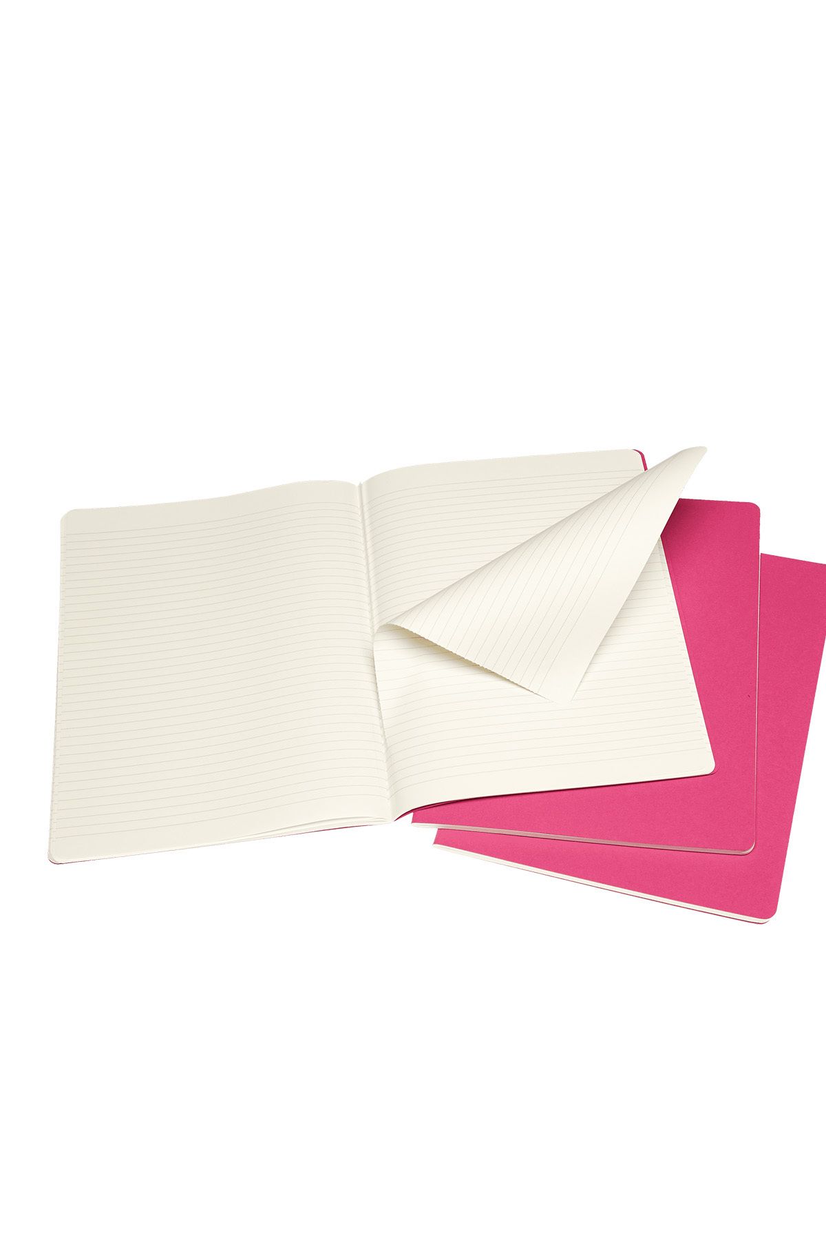 Moleskine-Cahier XL 3-Piece Lined Notebook, 19x25cm 3