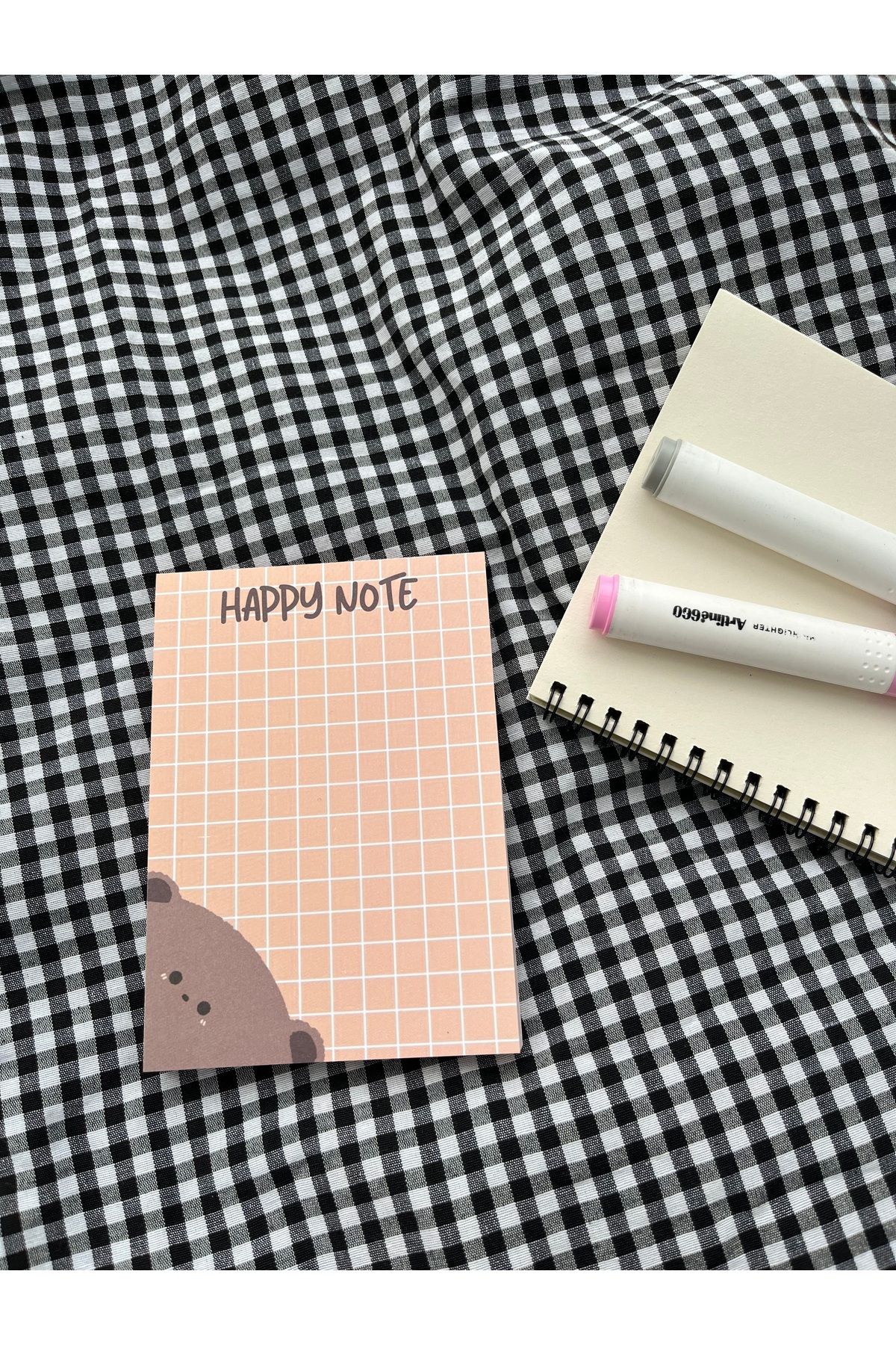 Sumicorn Design-Cute Kawaii Memo Pad, Notepad, To Do List, Memopad, Planner, A6 (10.5 x 14.8 cm), 100 Pieces 2