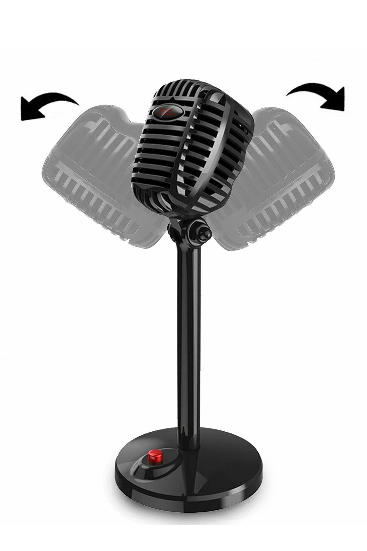 ThenTech Eski Görünümlü Masaüstü Laptop Kullanımına Uygun Konferans Ve Yayın İçin Kullanılabilir Mikrofon