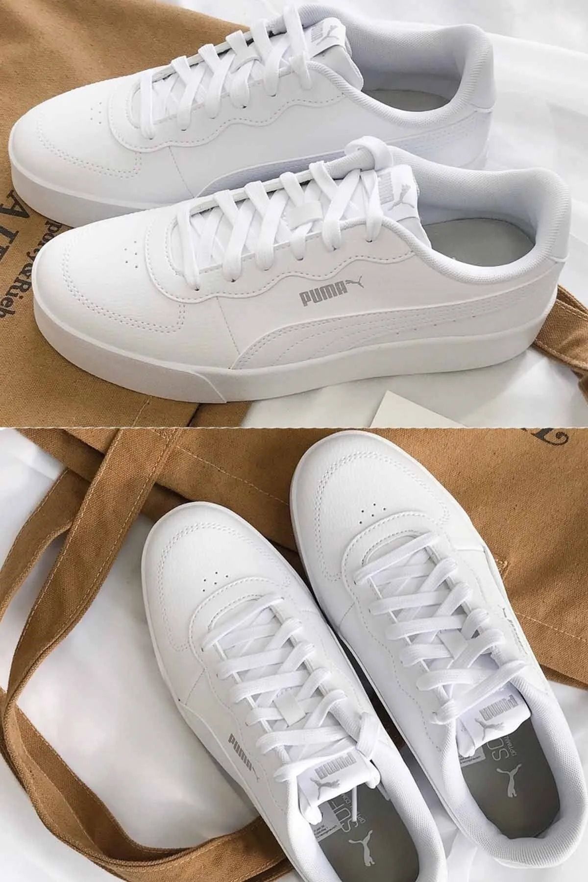 کفش راحتی زنانه 38014702 White Puma Skye Clean Puma