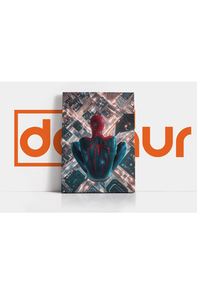 Dovaur Spider Man Özel Tasarım Kanvas Tablo