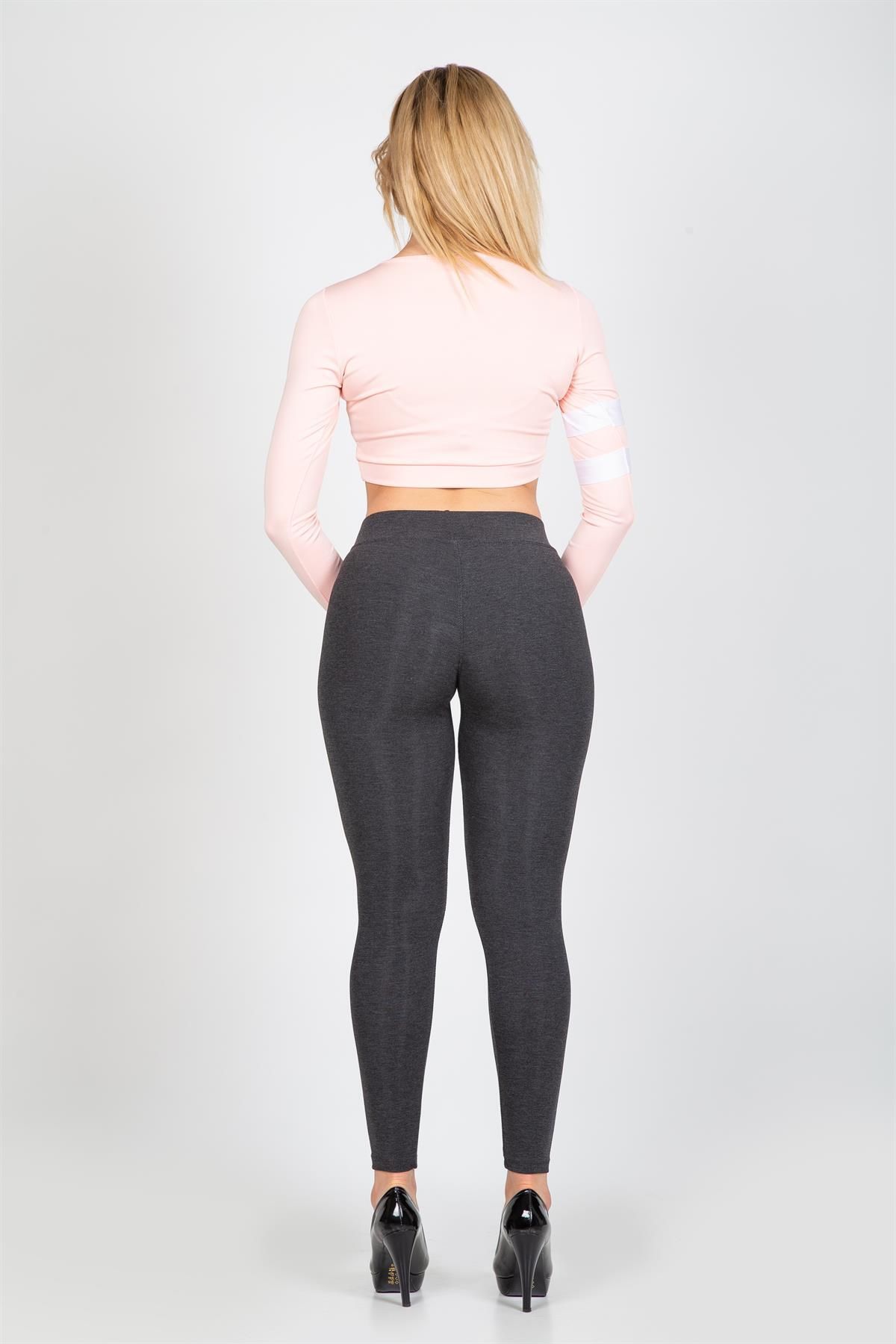 Wotto-Women's Anthracite Bamboo Tights 6
