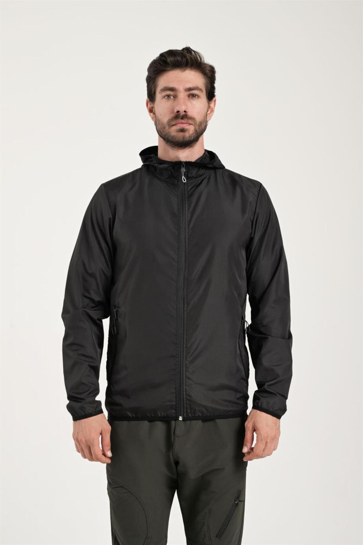 Exuma ERKEK SİYAH YAĞMURLUK 1311002